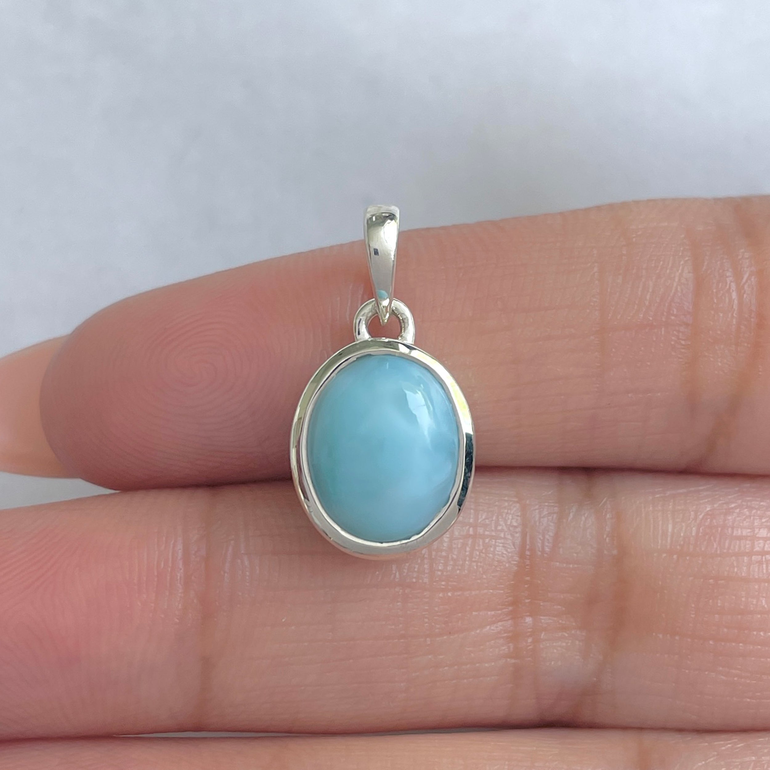 Larimar Pendant-(LAR-RDP-684.)