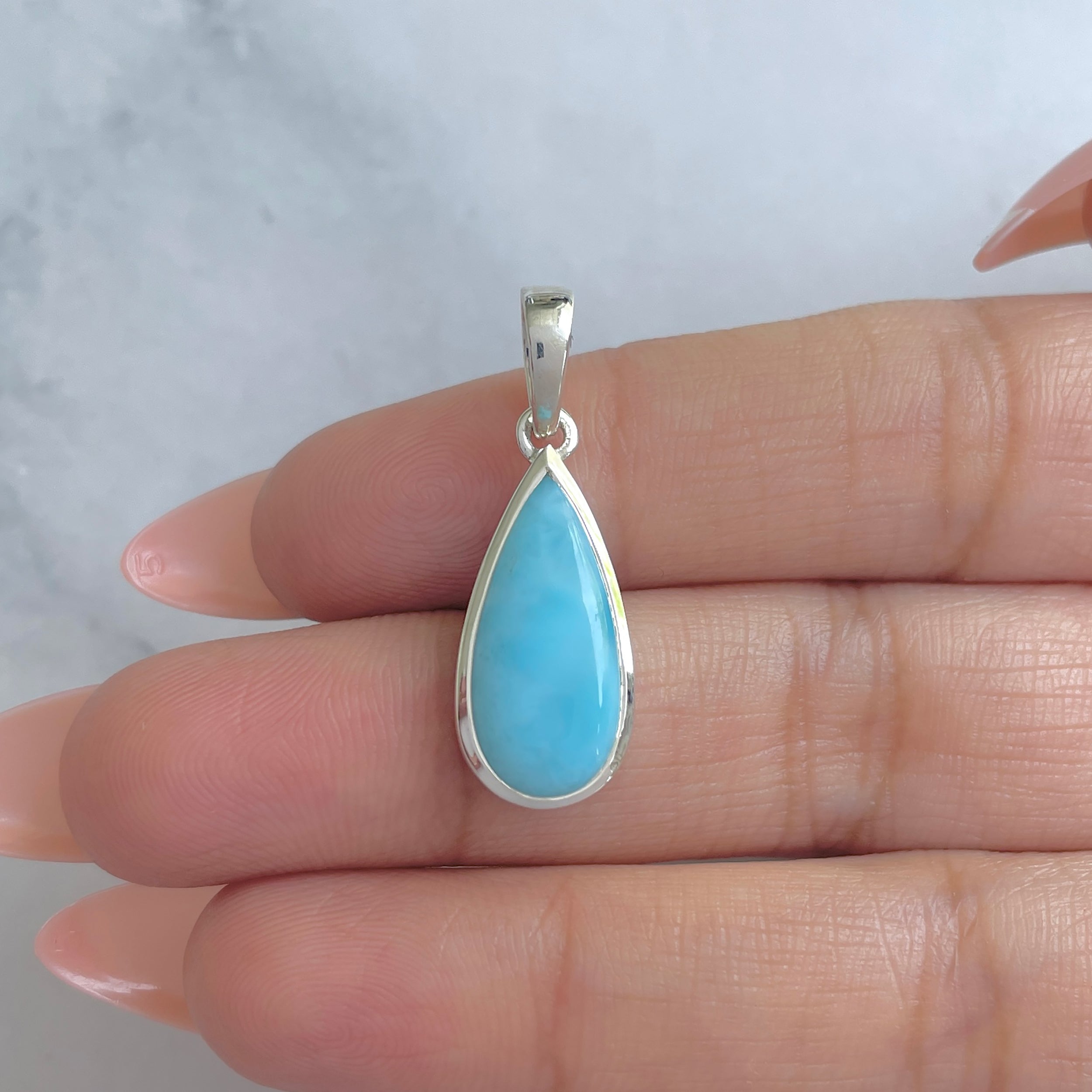 Larimar Pendant-(LAR-RDP-706.)