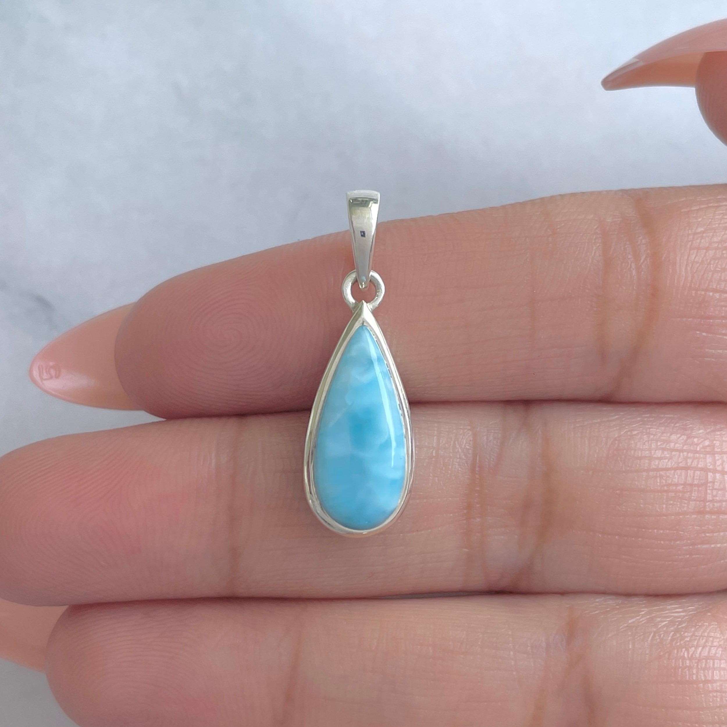 Larimar Pendant-(LAR-RDP-707.)