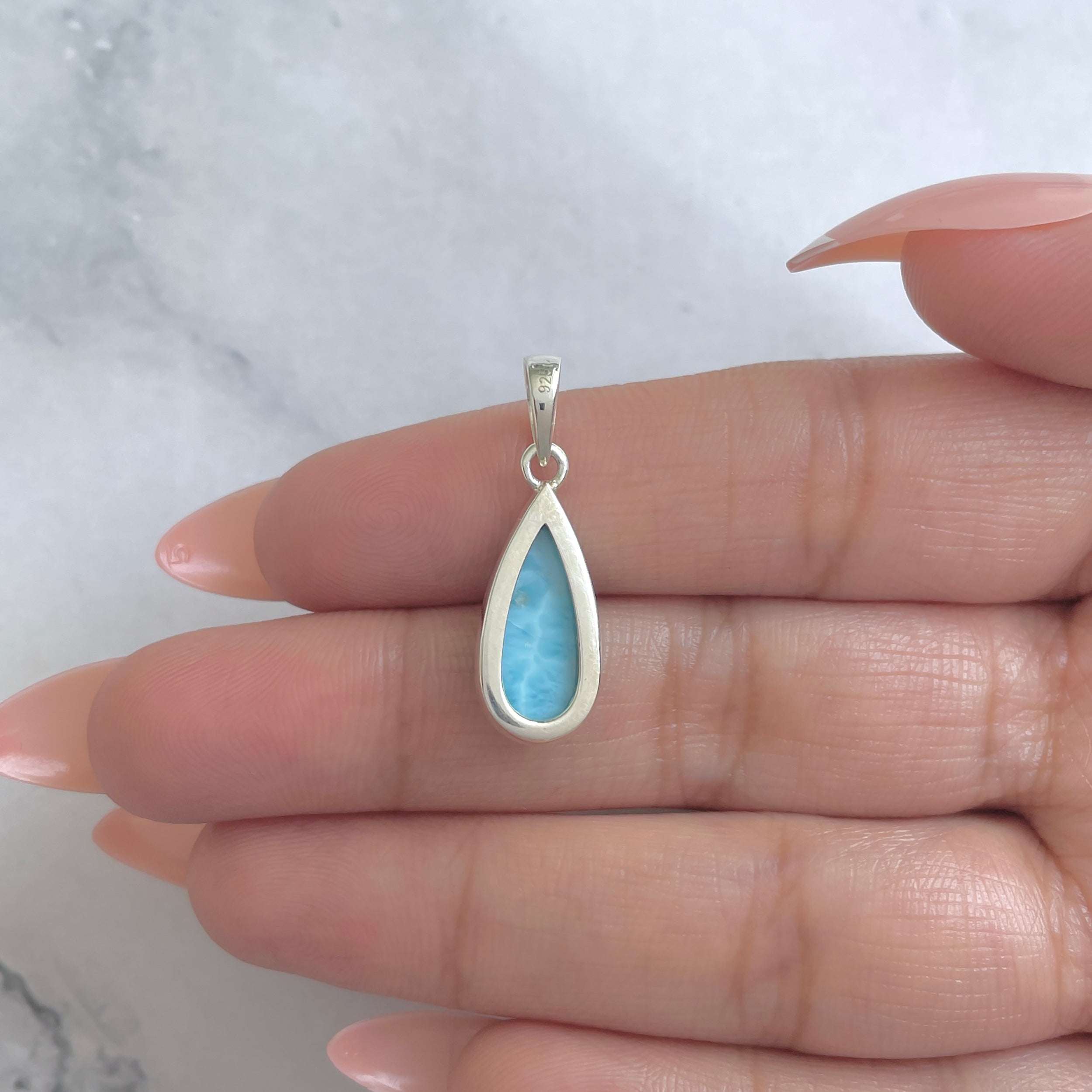 Larimar Pendant-(LAR-RDP-707.)