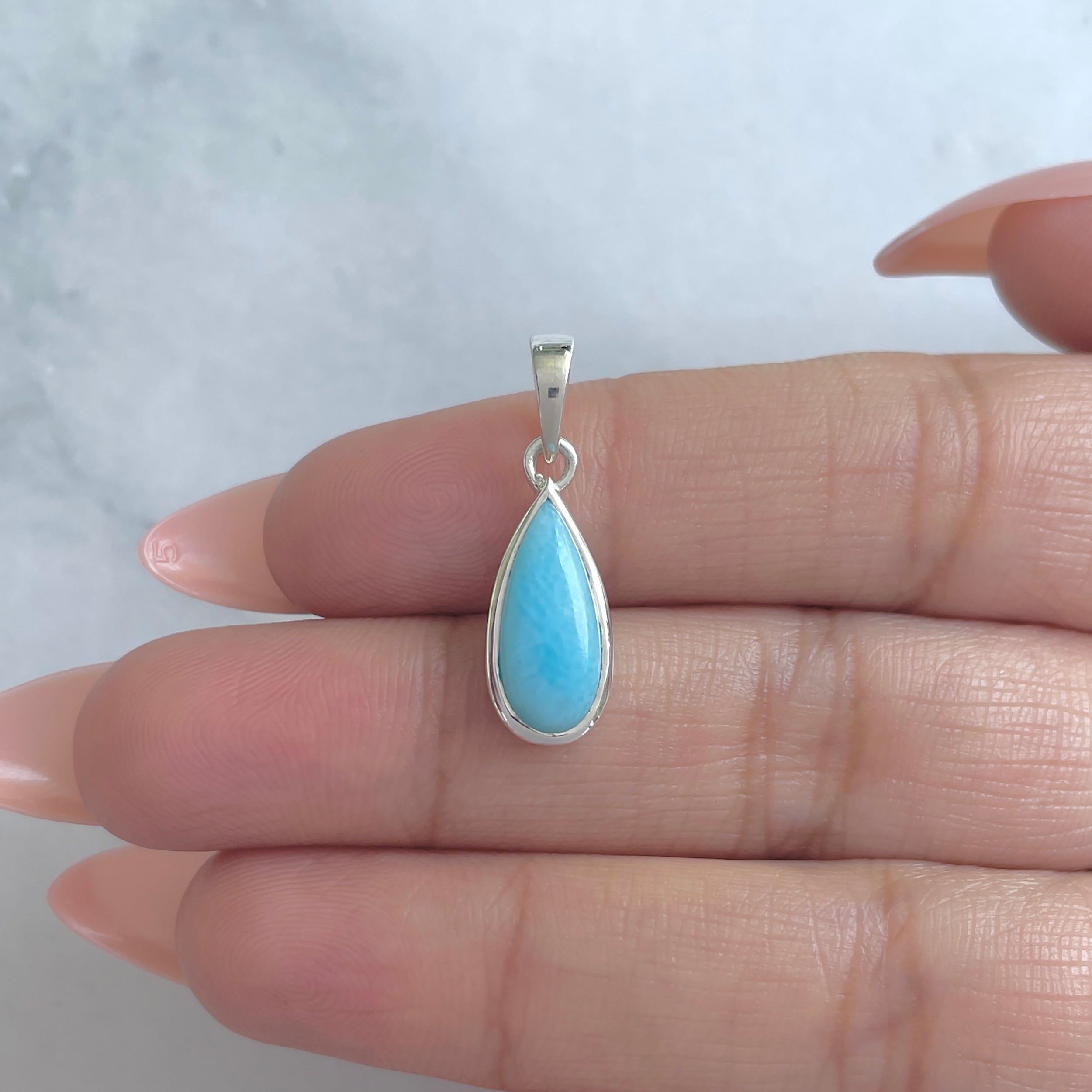 Larimar Pendant-(LAR-RDP-709.)