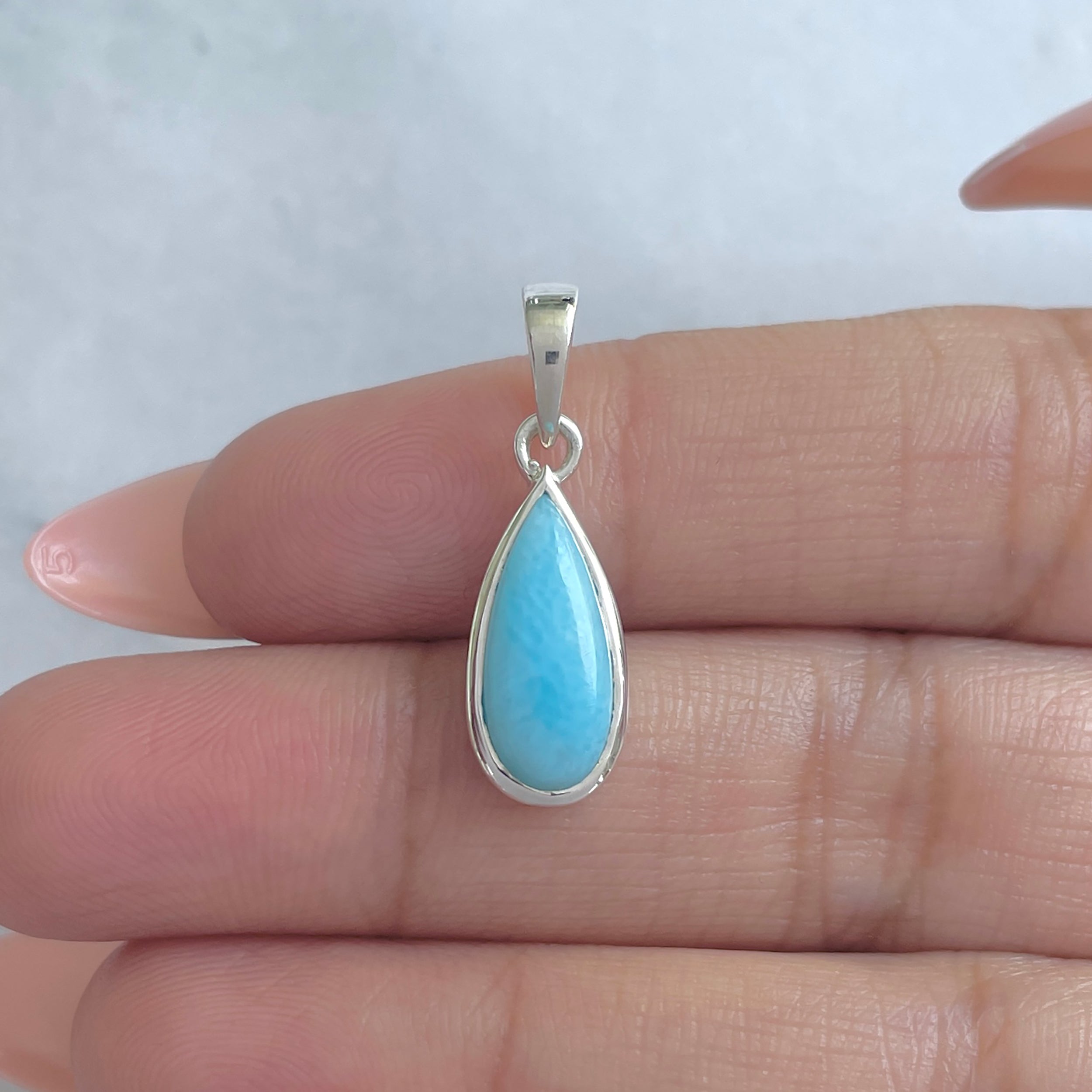 Larimar Pendant-(LAR-RDP-709.)