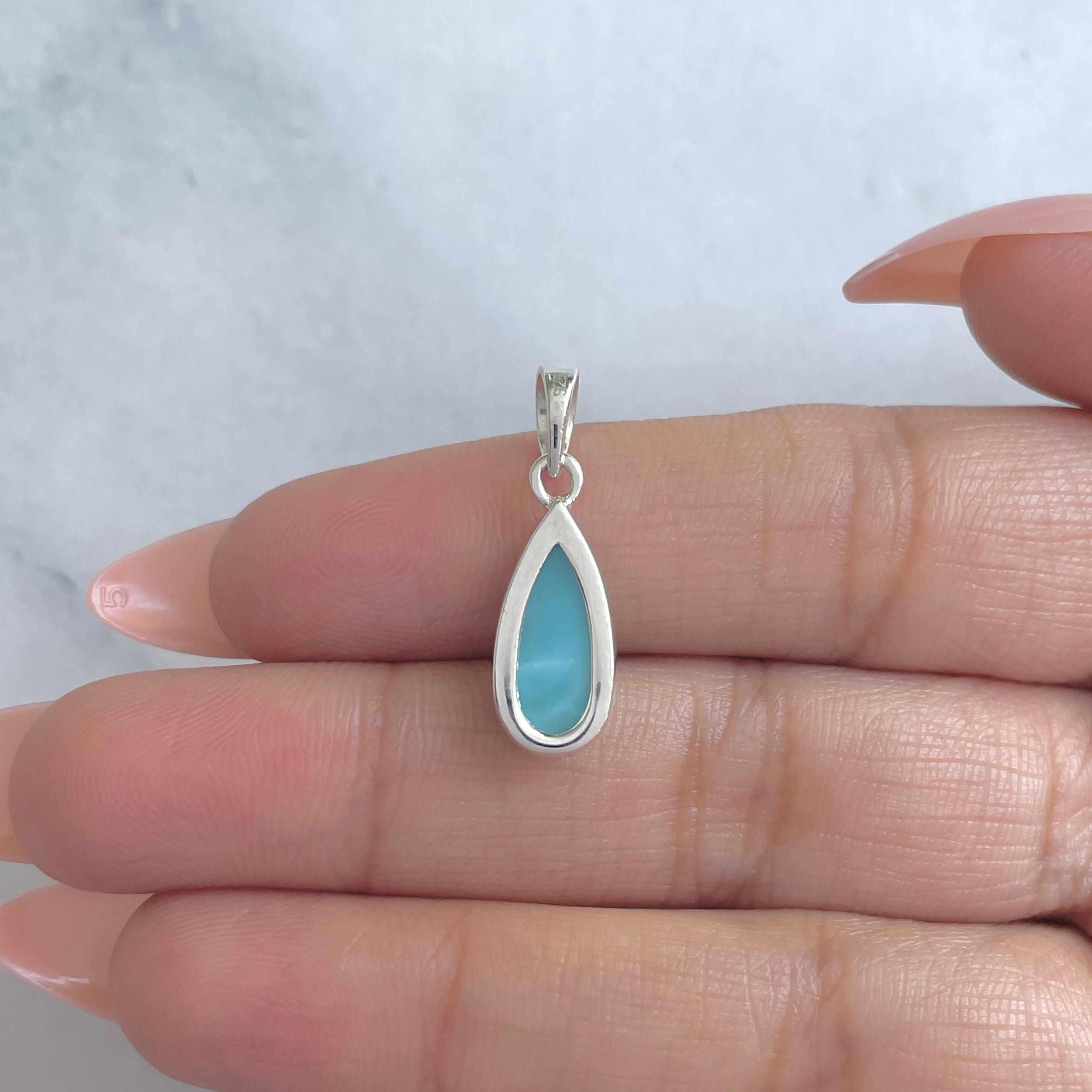 Larimar Pendant-(LAR-RDP-709.)