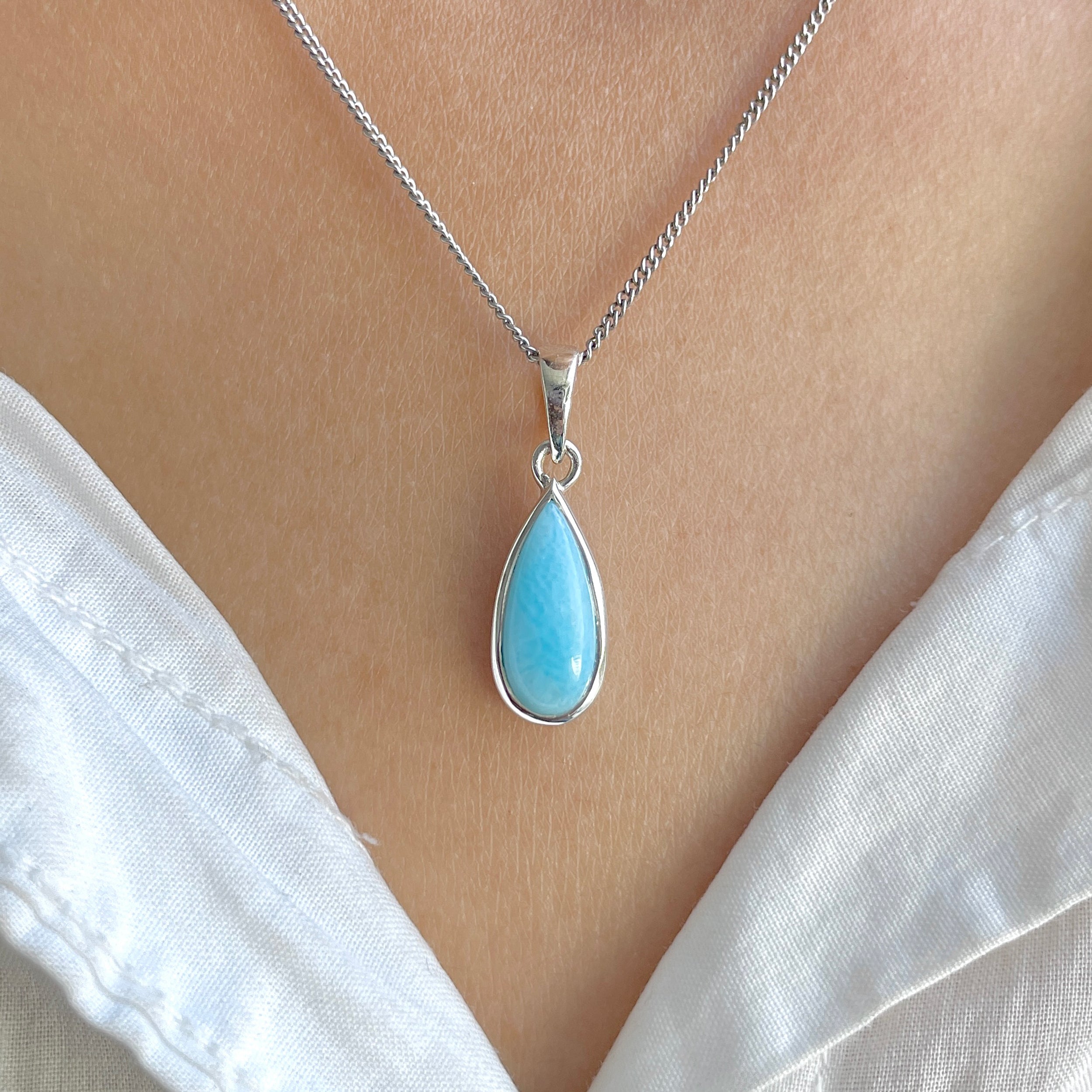 Larimar Pendant-(LAR-RDP-709.)