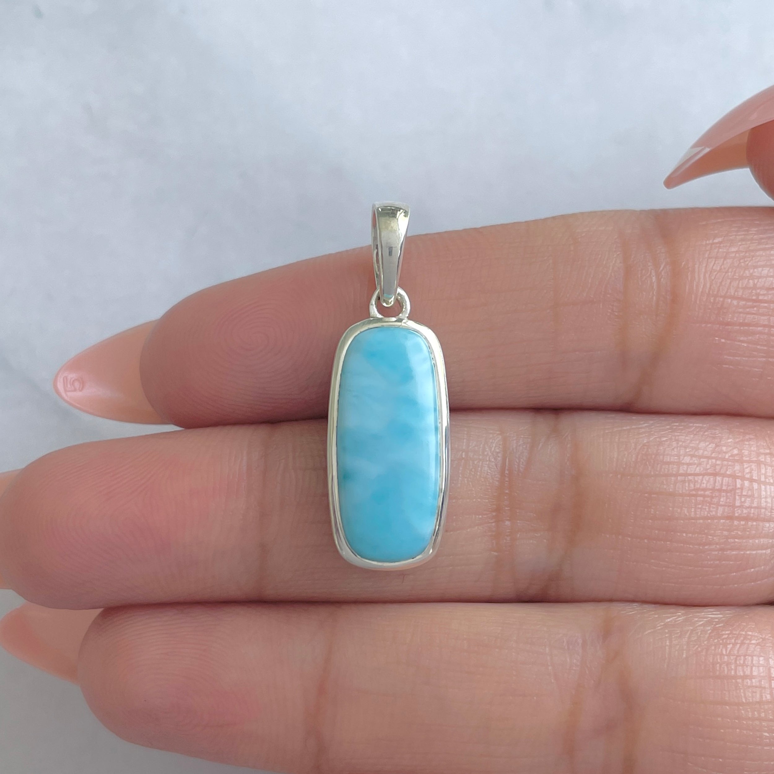 Larimar Pendant-(LAR-RDP-711.)