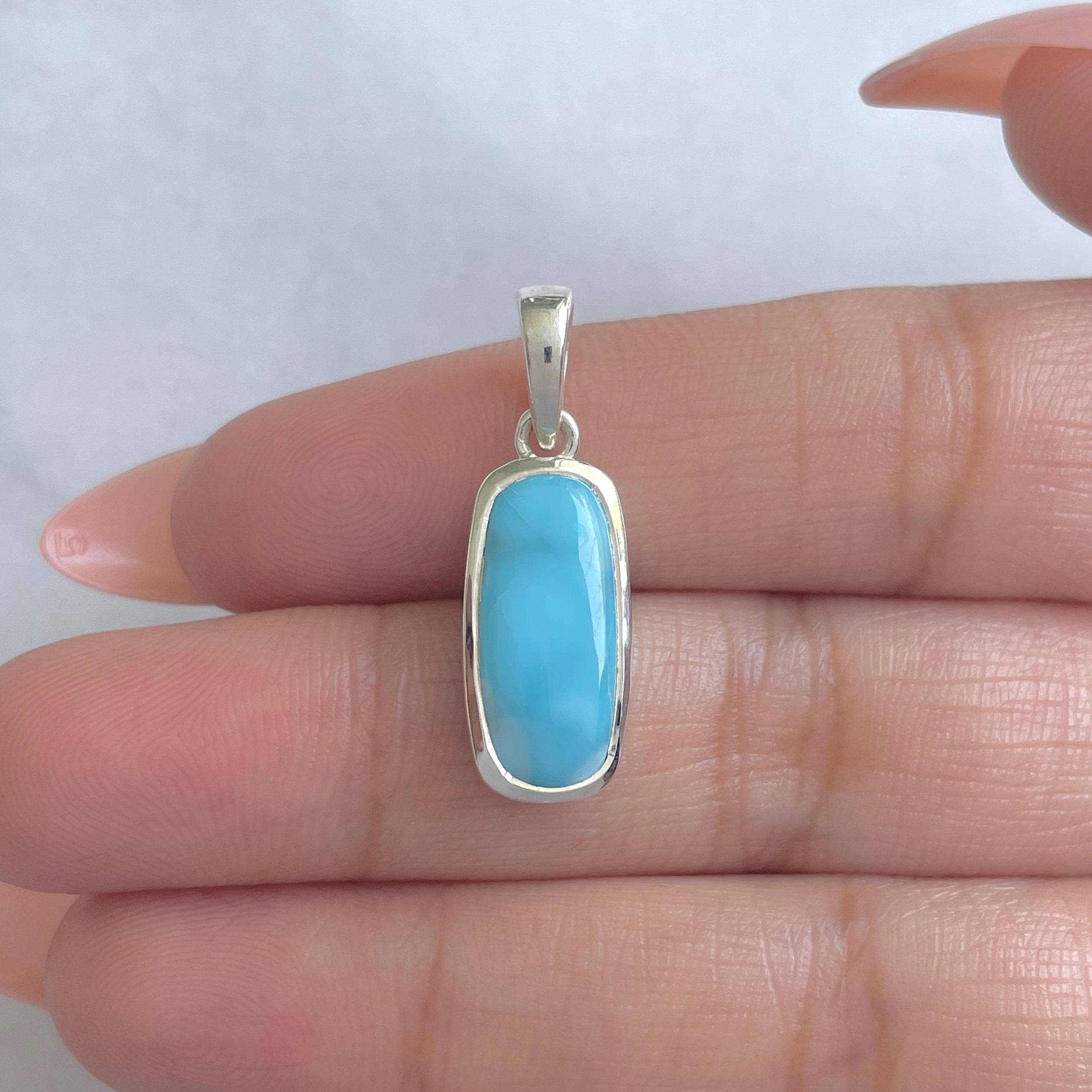 Larimar Pendant-(LAR-RDP-713.)