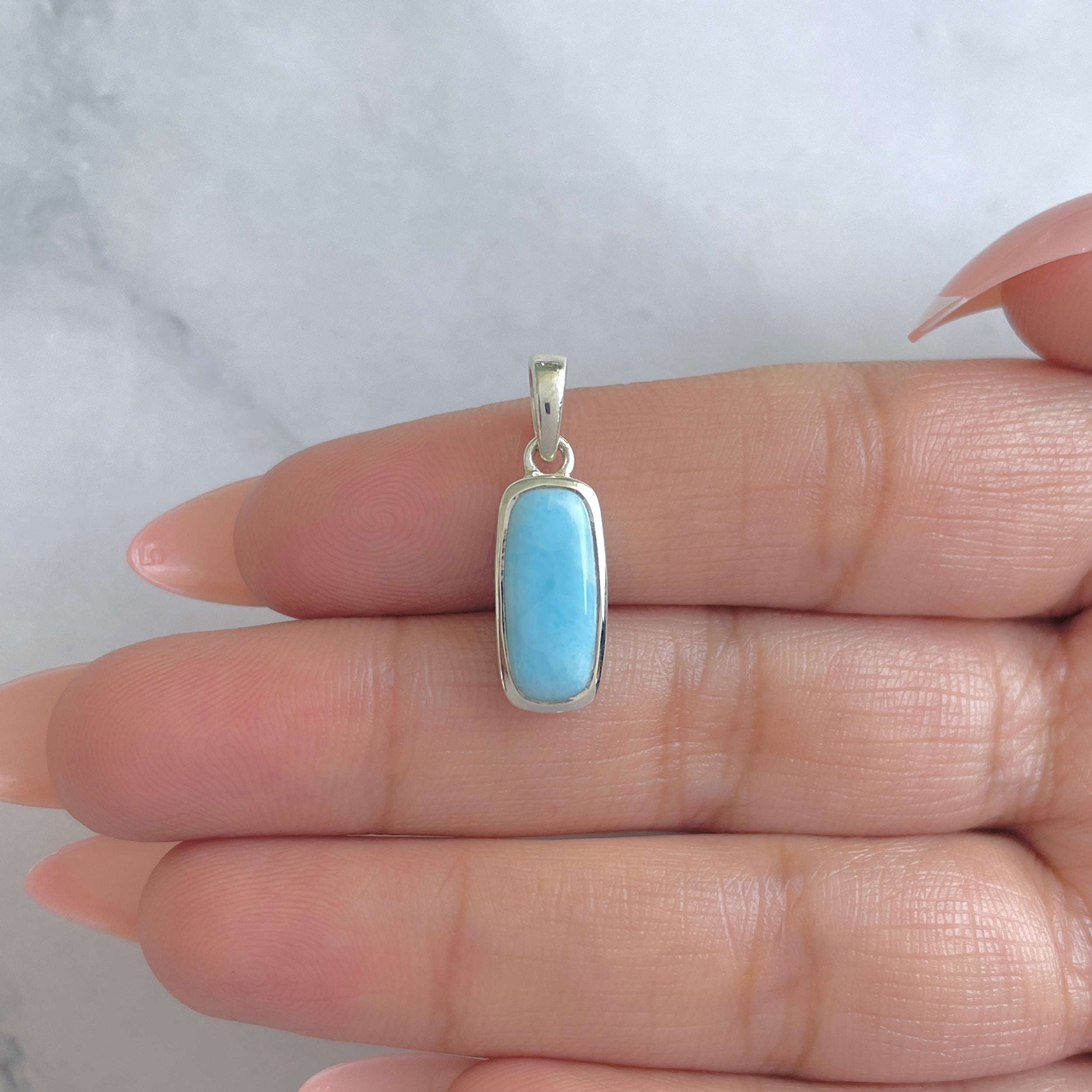 Larimar Pendant-(LAR-RDP-714.)