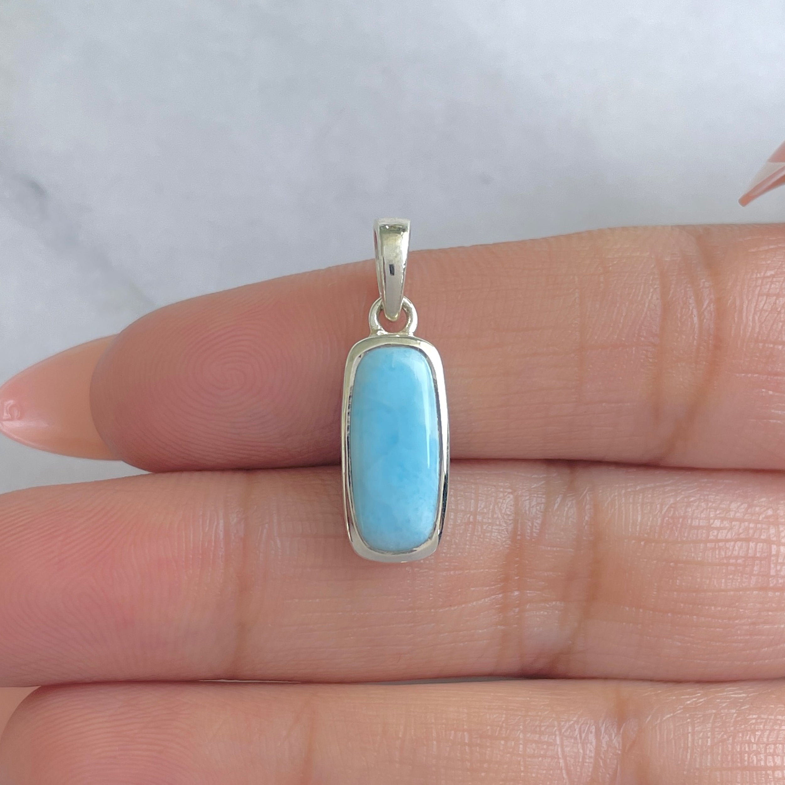 Larimar Pendant-(LAR-RDP-714.)