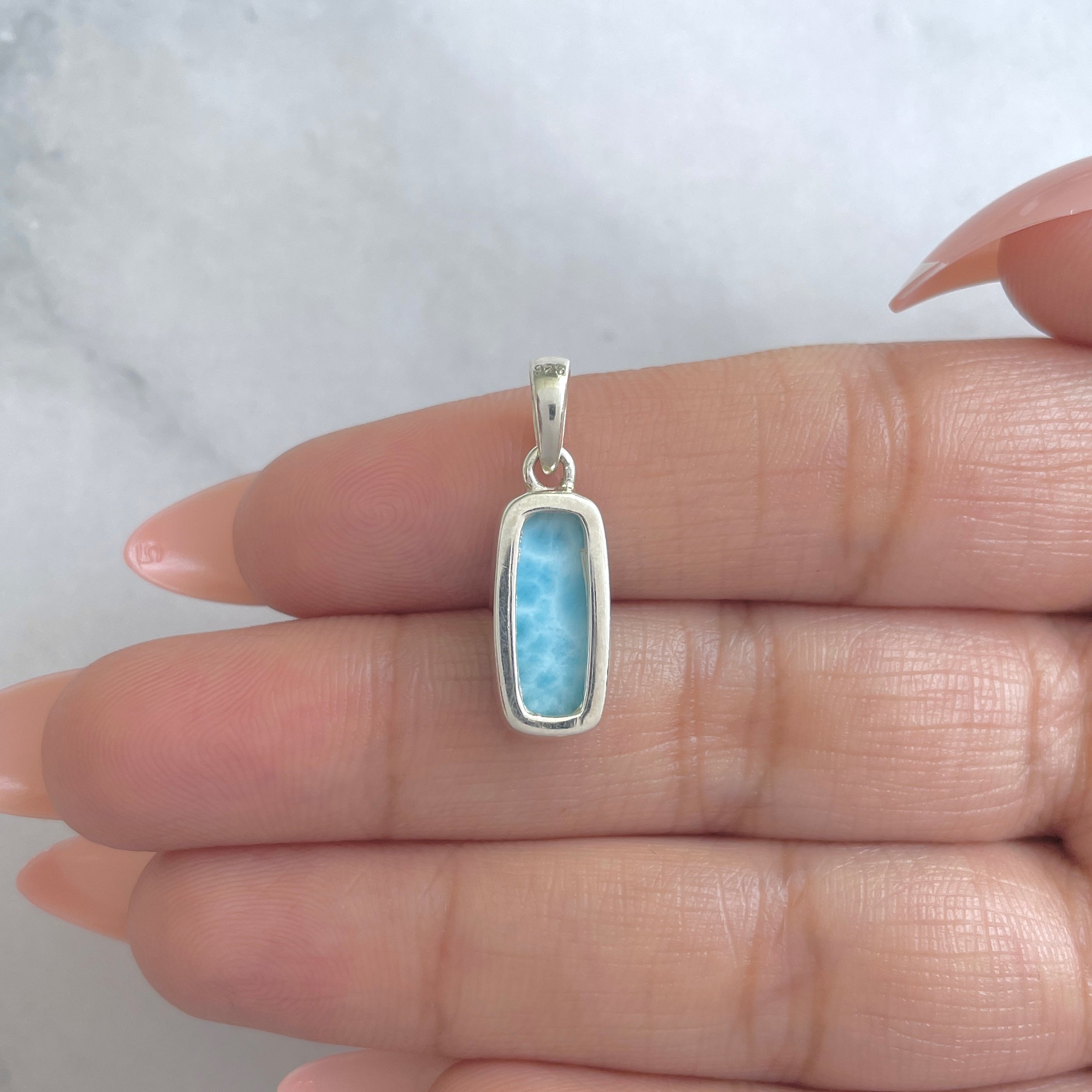 Larimar Pendant-(LAR-RDP-714.)