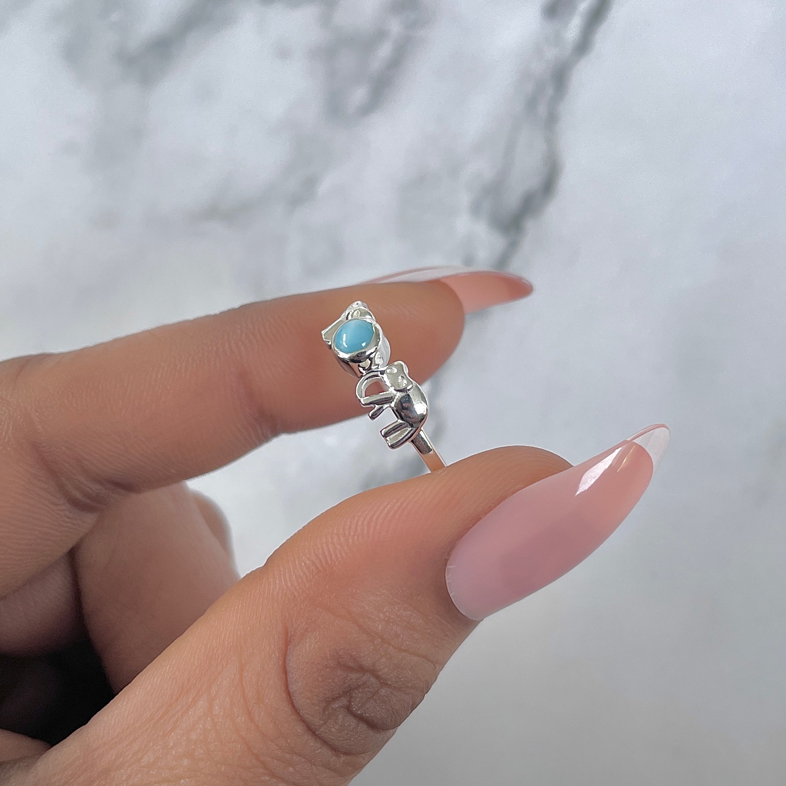 Larimar Ring-(LAR-RDR-1347.)