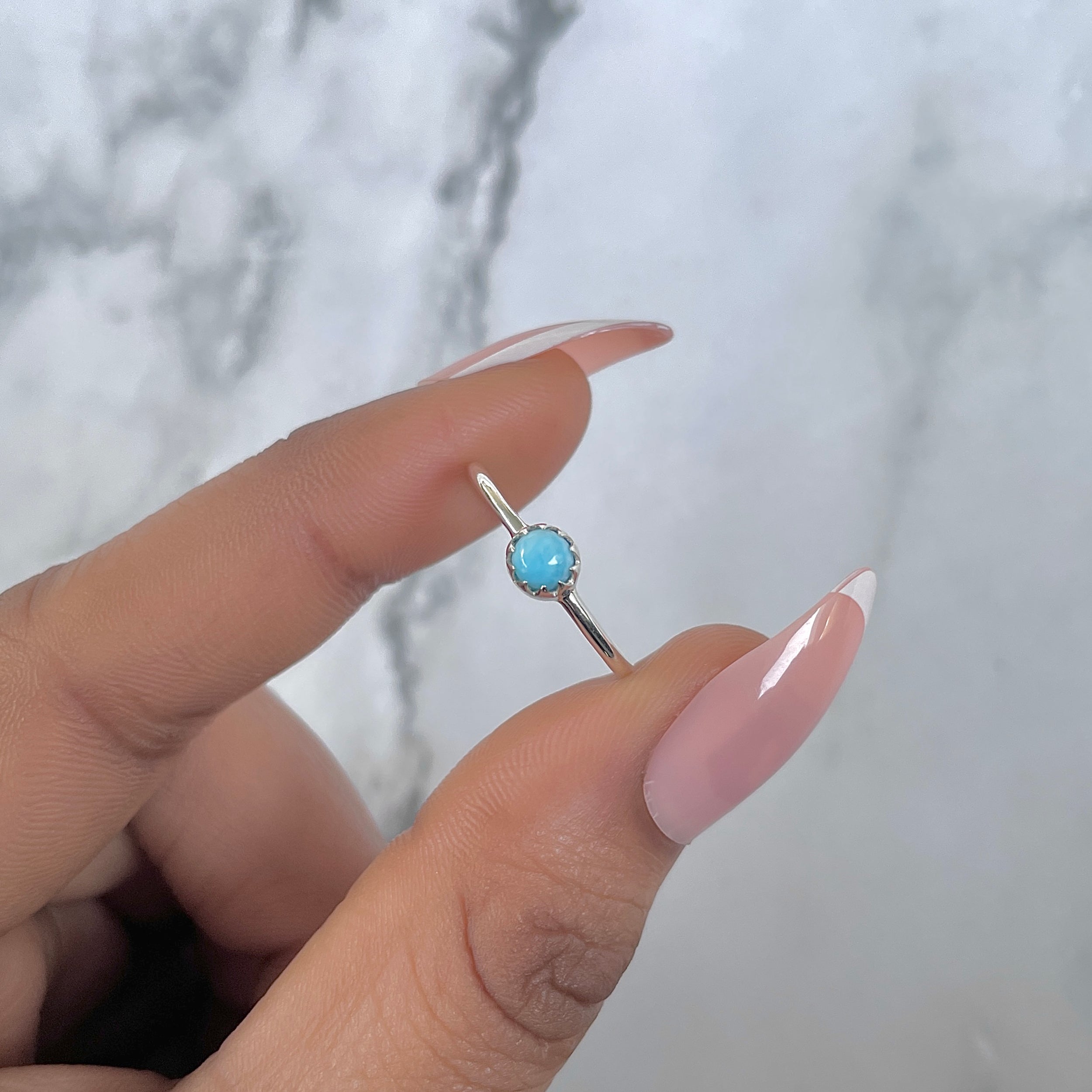 Larimar Ring-(LAR-RDR-1421.)