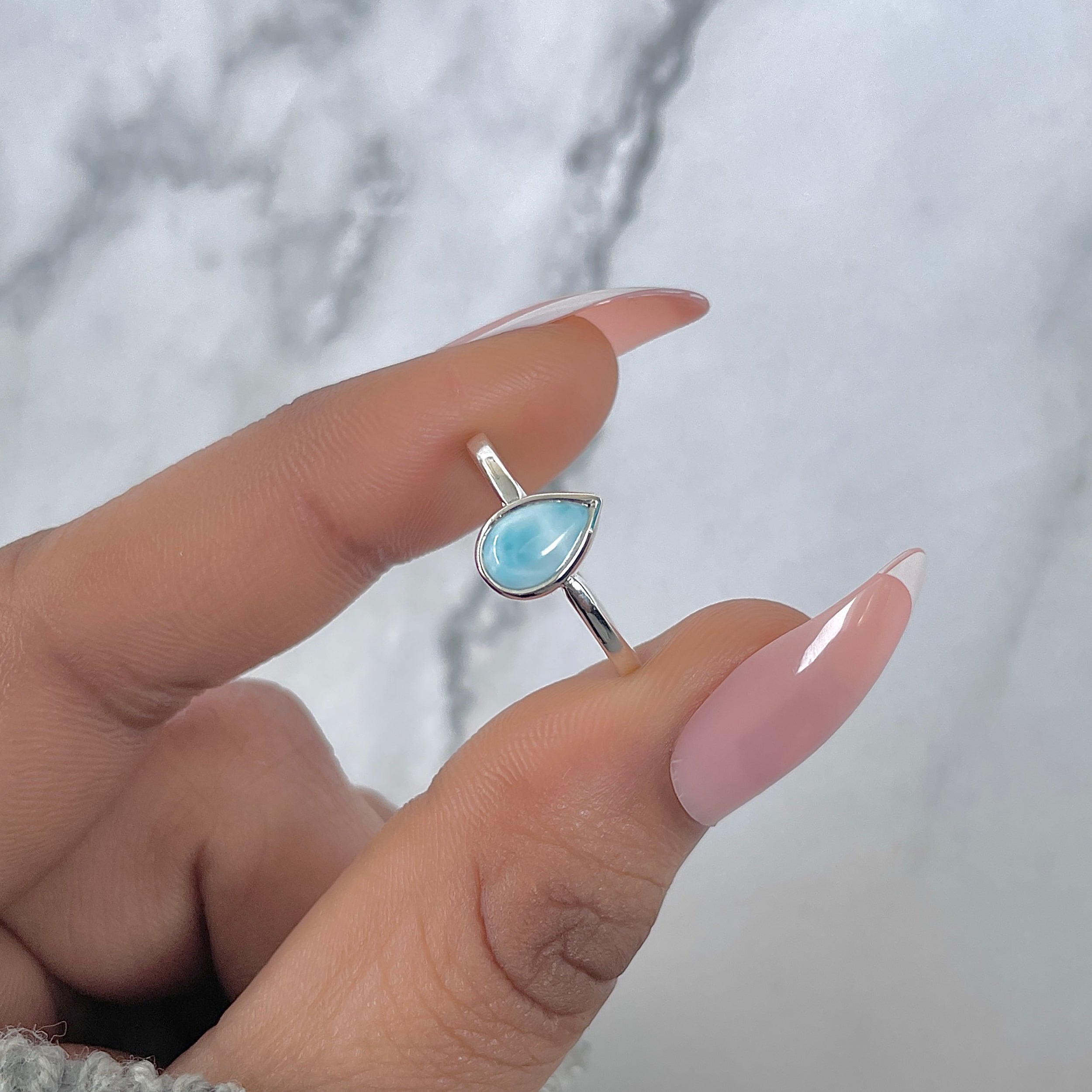 Larimar Ring-(LAR-RDR-2806.)