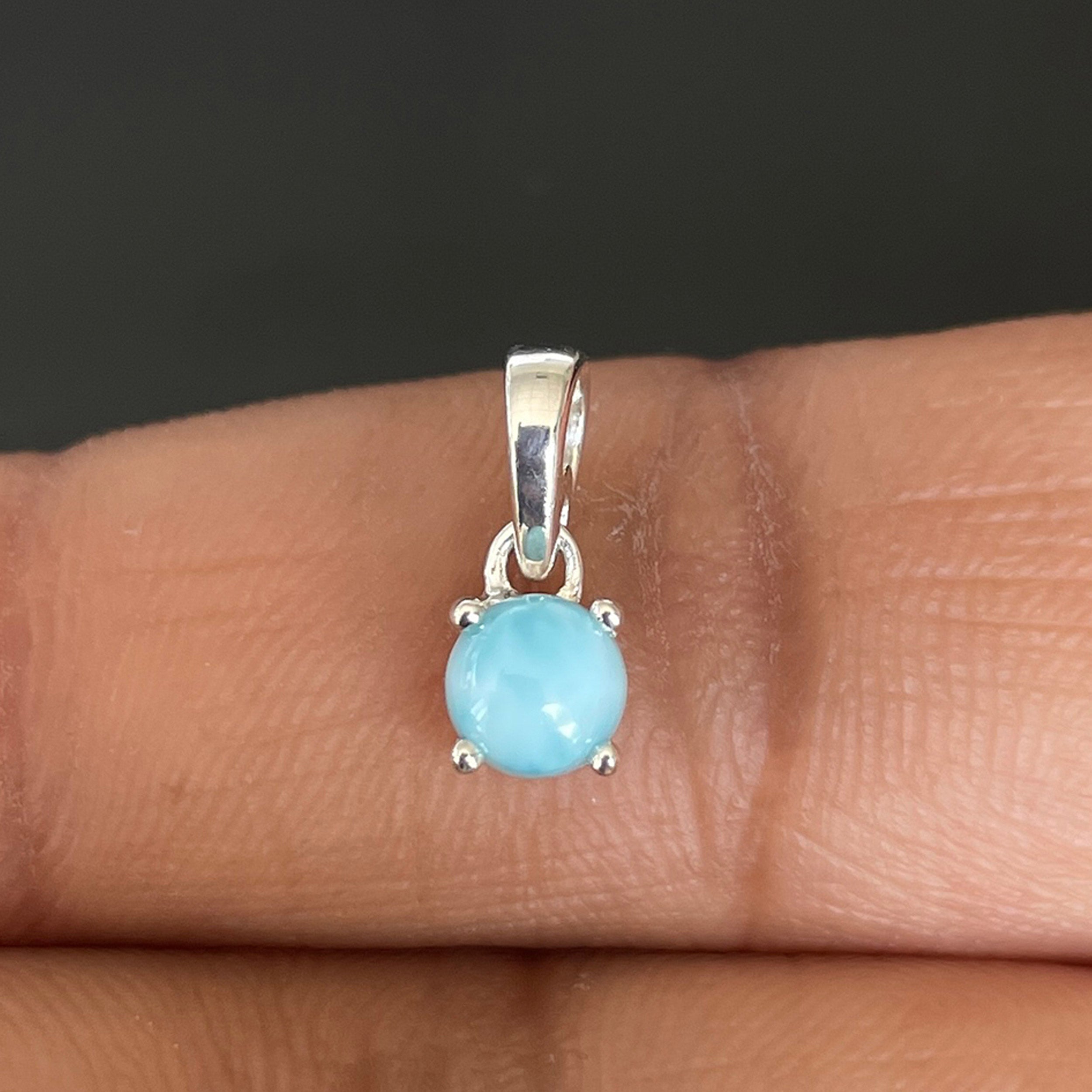 Larimar Pendant-(LAR-SP-1168.)