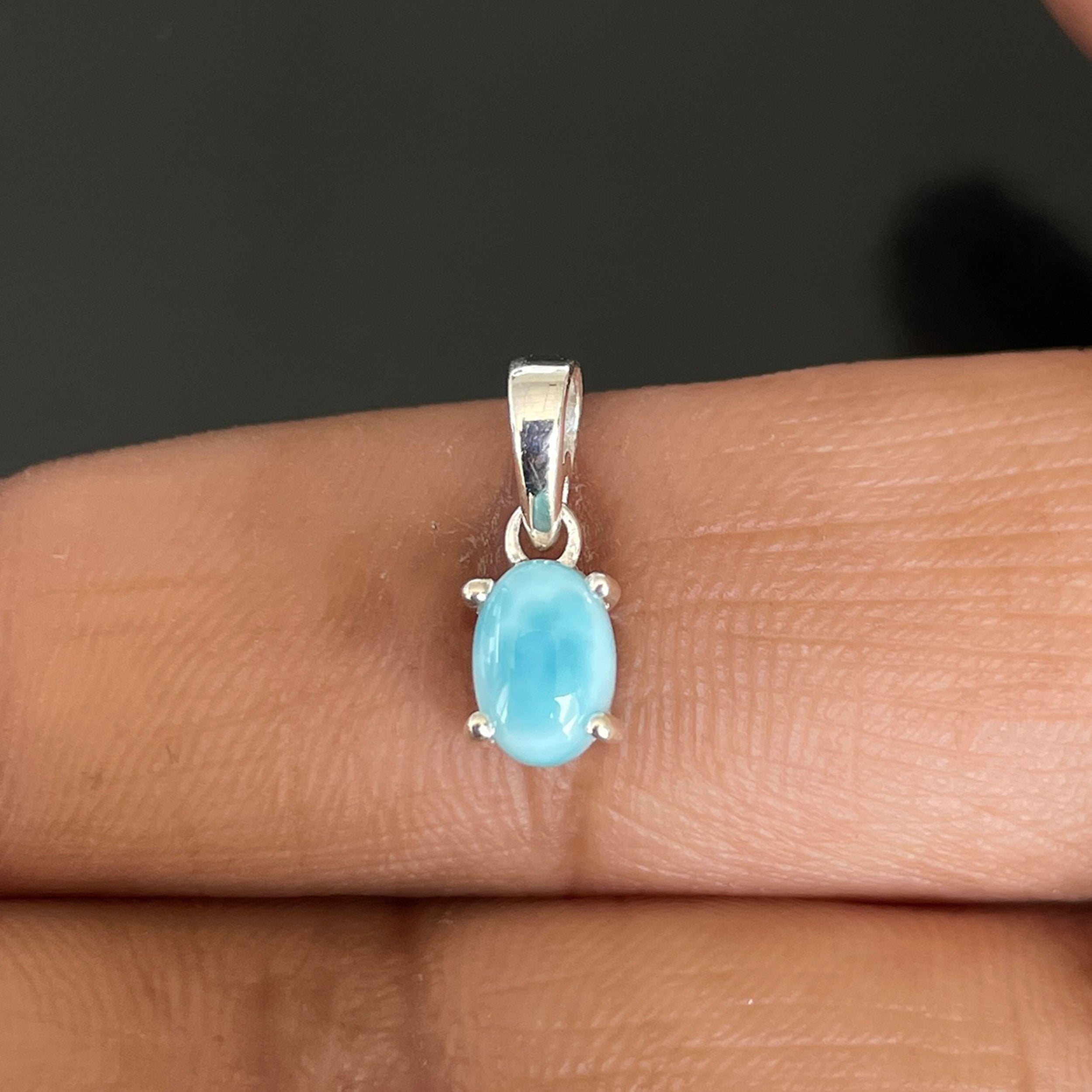 Larimar Pendant-(LAR-SP-1170.)