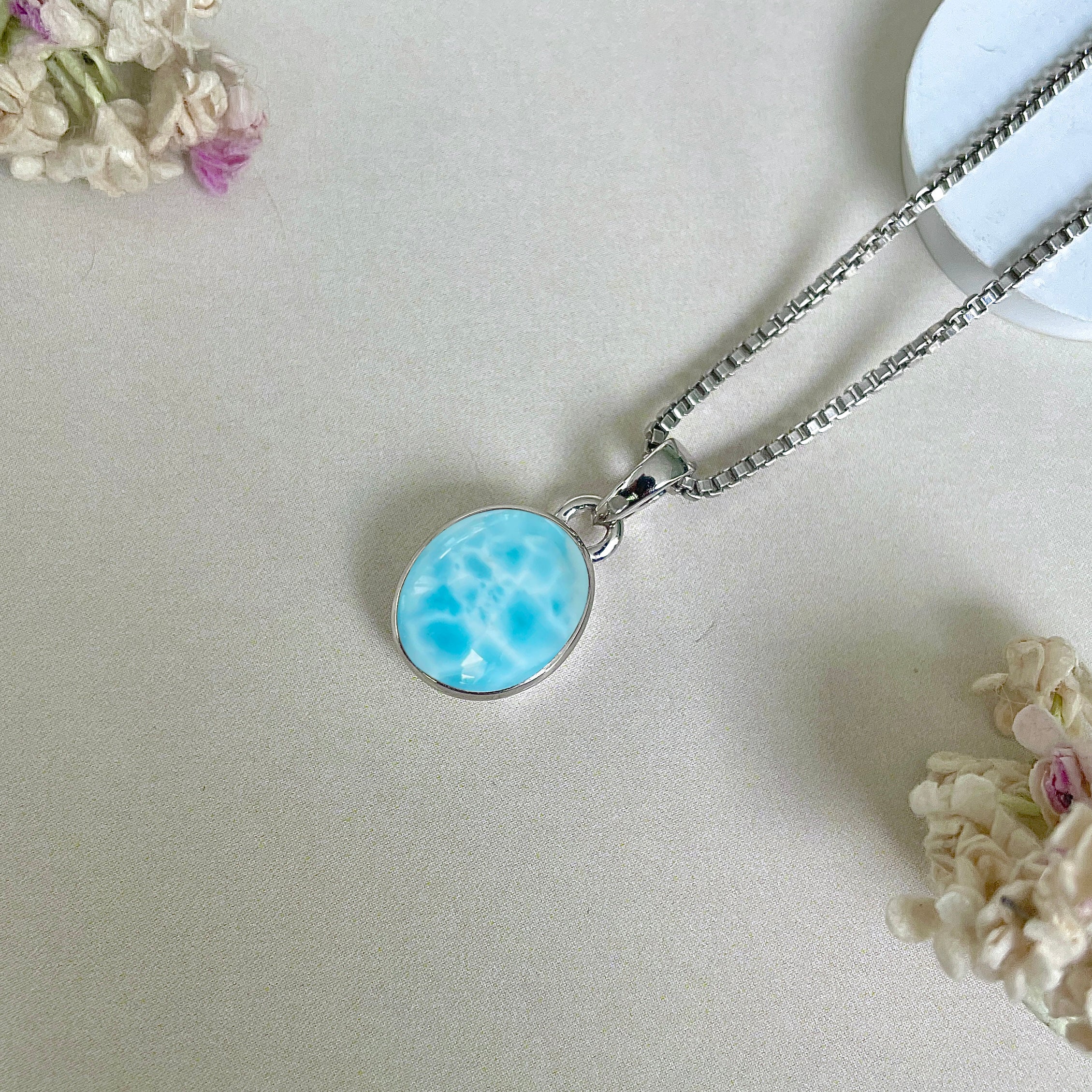 Larimar Pendant-(LAR-SP-687.)