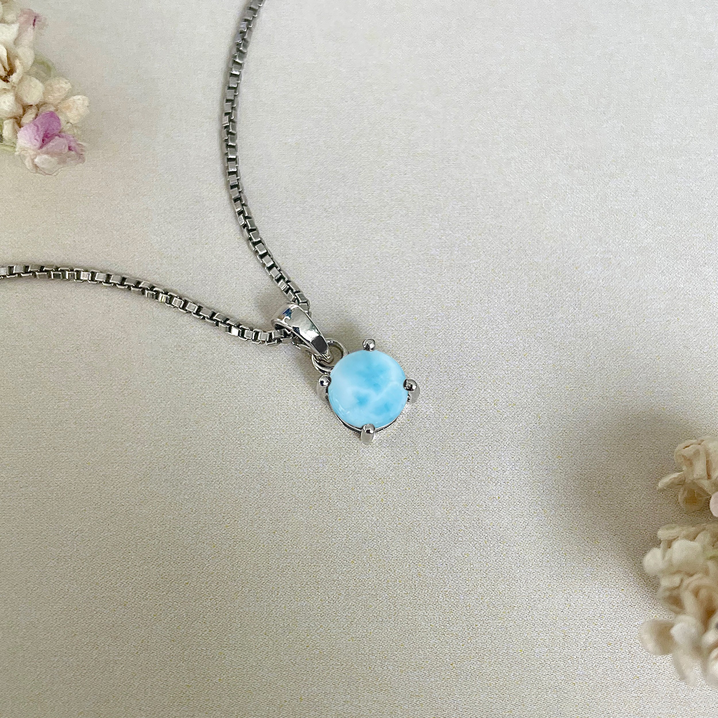 Larimar Pendant-(LAR-SP-929.)