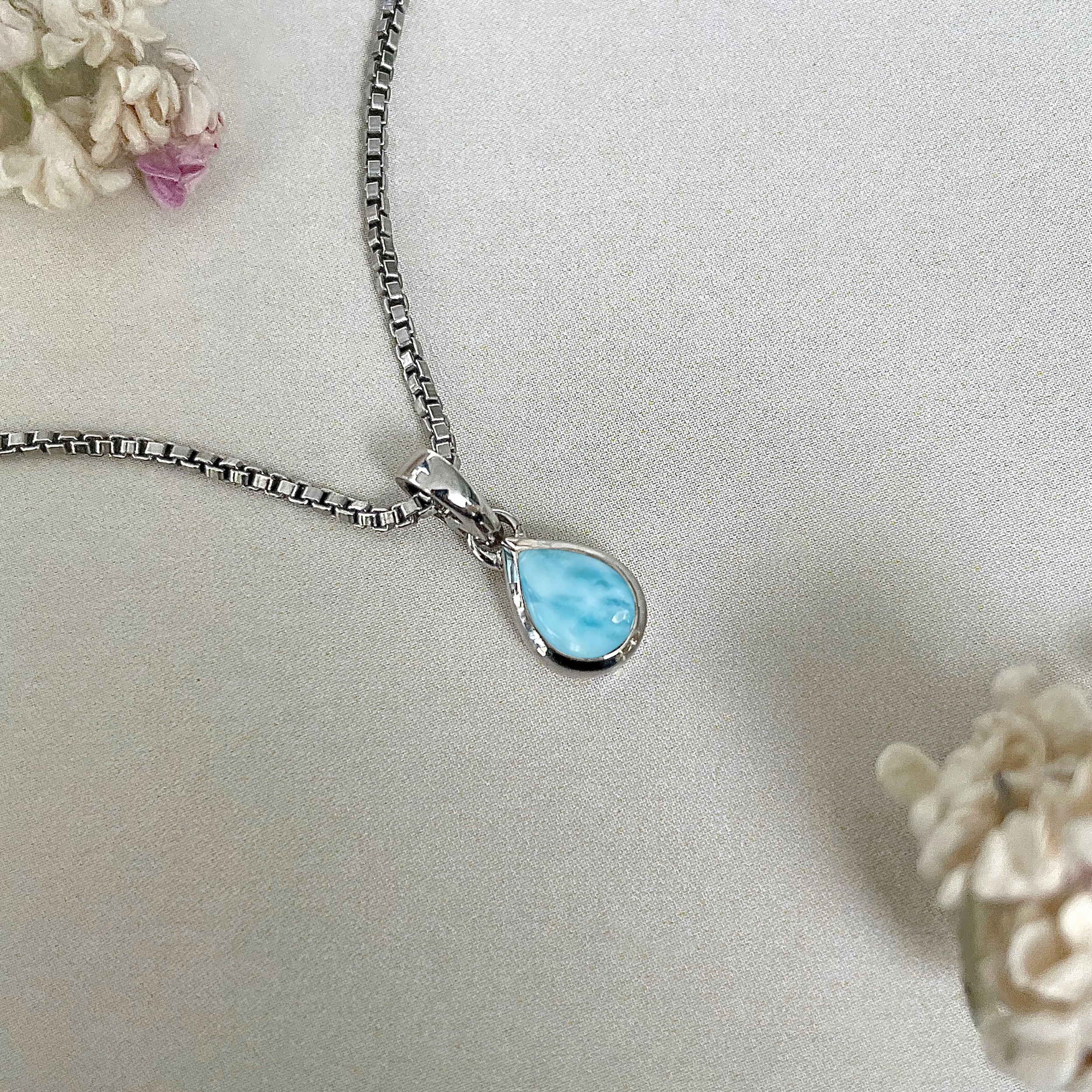 Larimar Pendant-(LAR-SP-941.)
