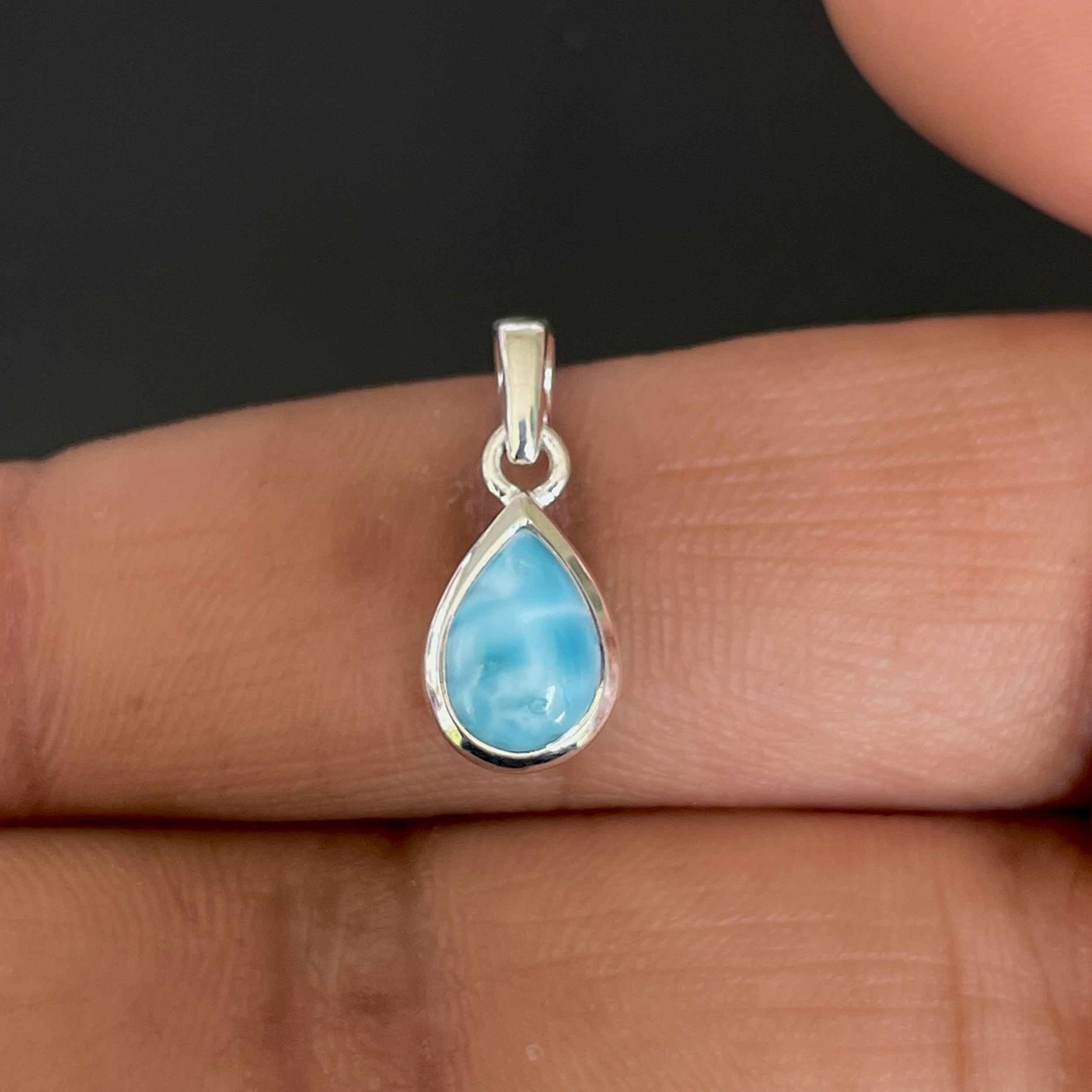 Larimar Pendant-(LAR-SP-943.)