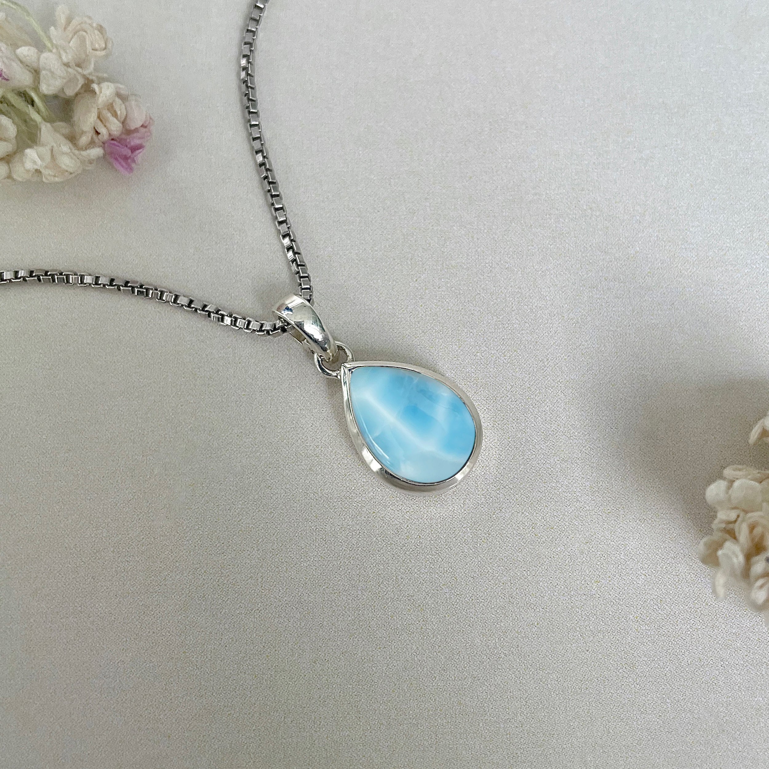 Larimar Pendant-(LAR-SP-946.)