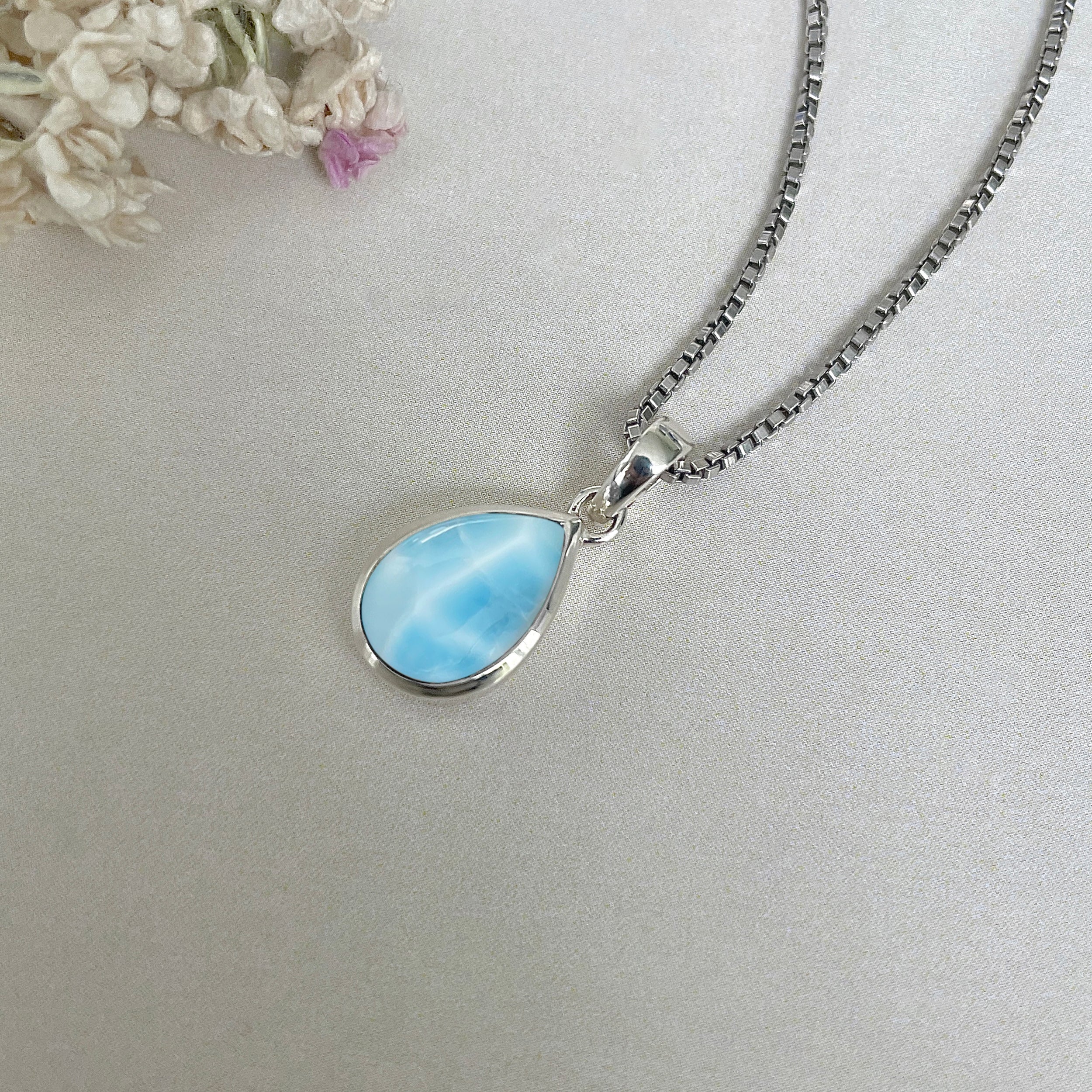 Larimar Pendant-(LAR-SP-946.)