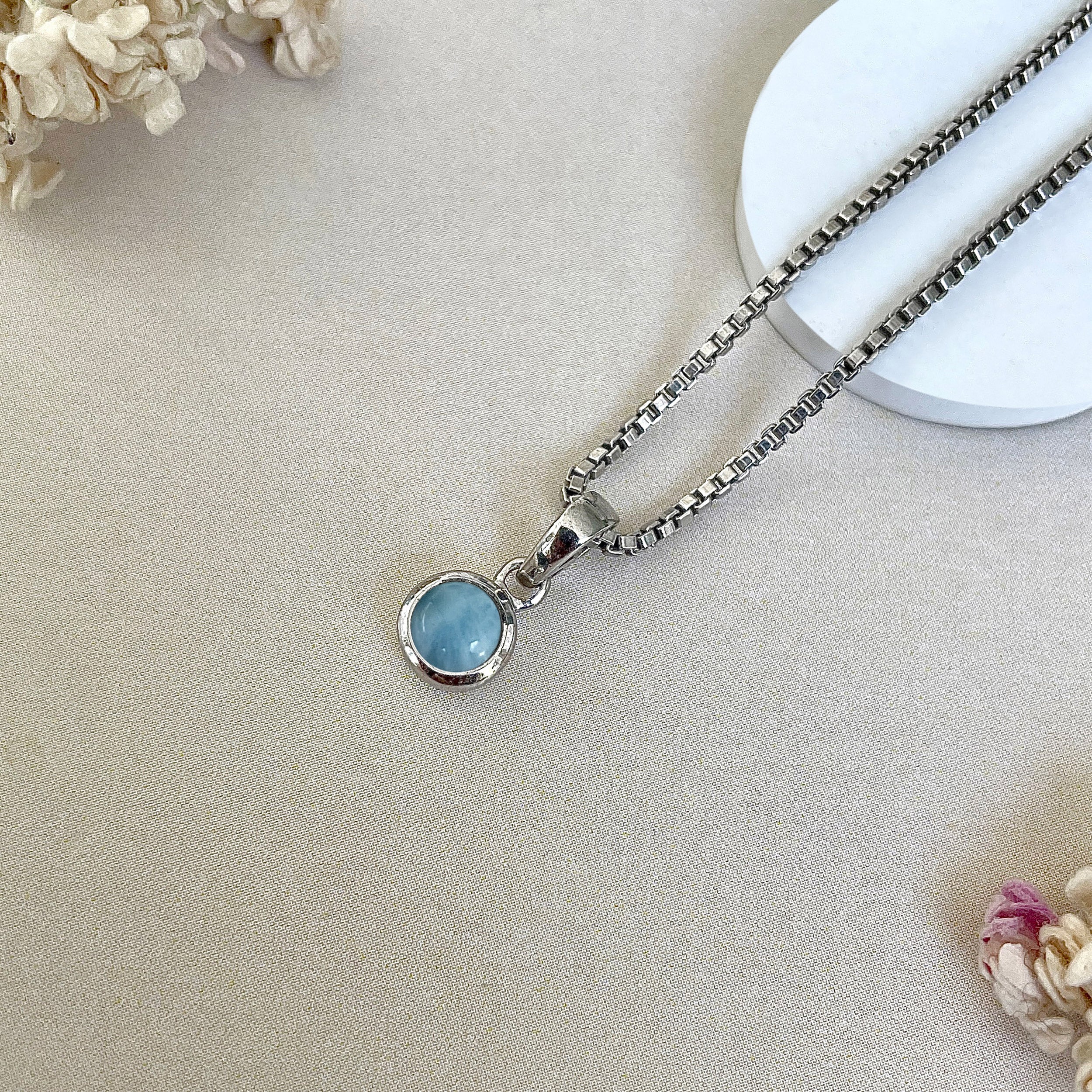 Larimar Pendant-(LAR-SP-948.)