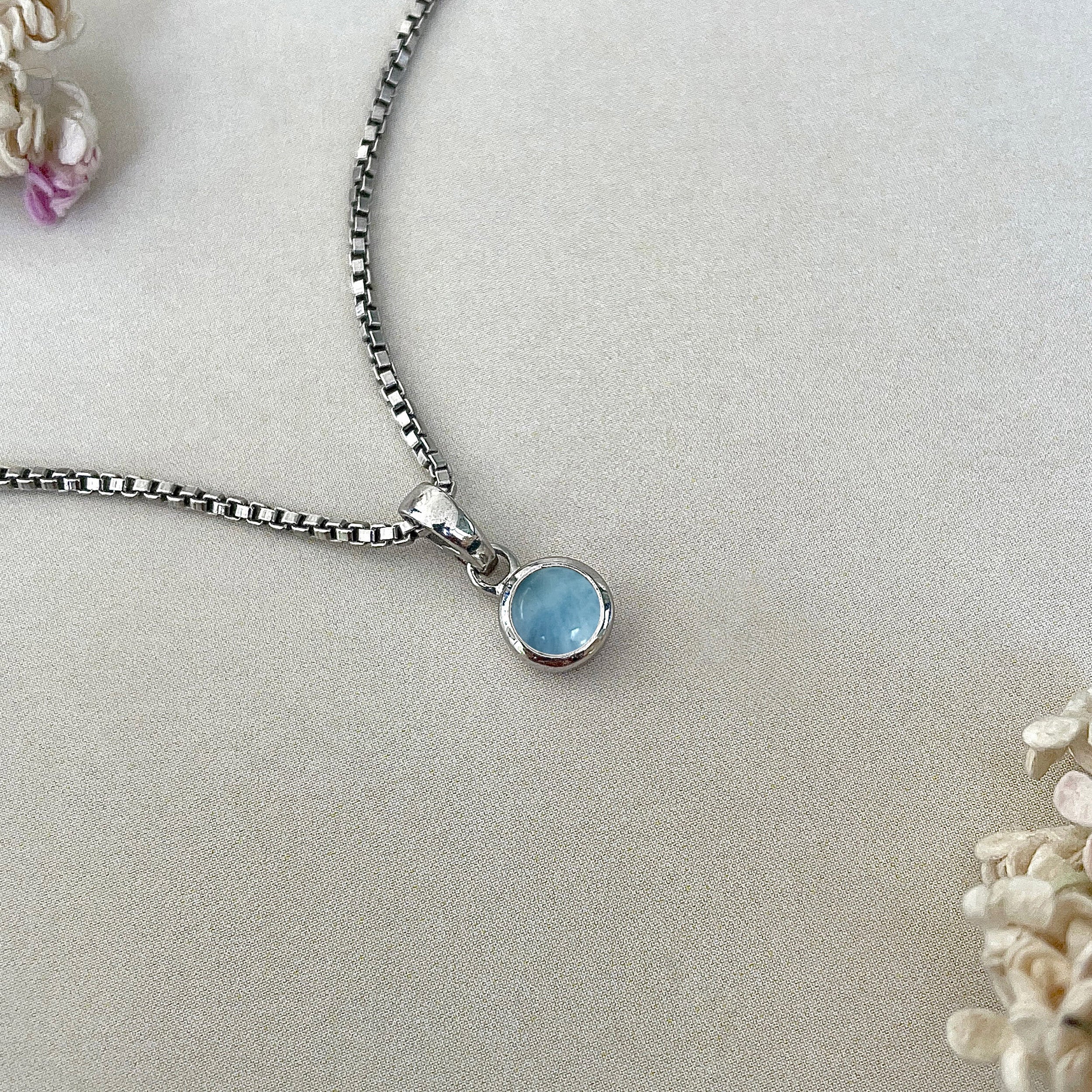 Larimar Pendant-(LAR-SP-948.)