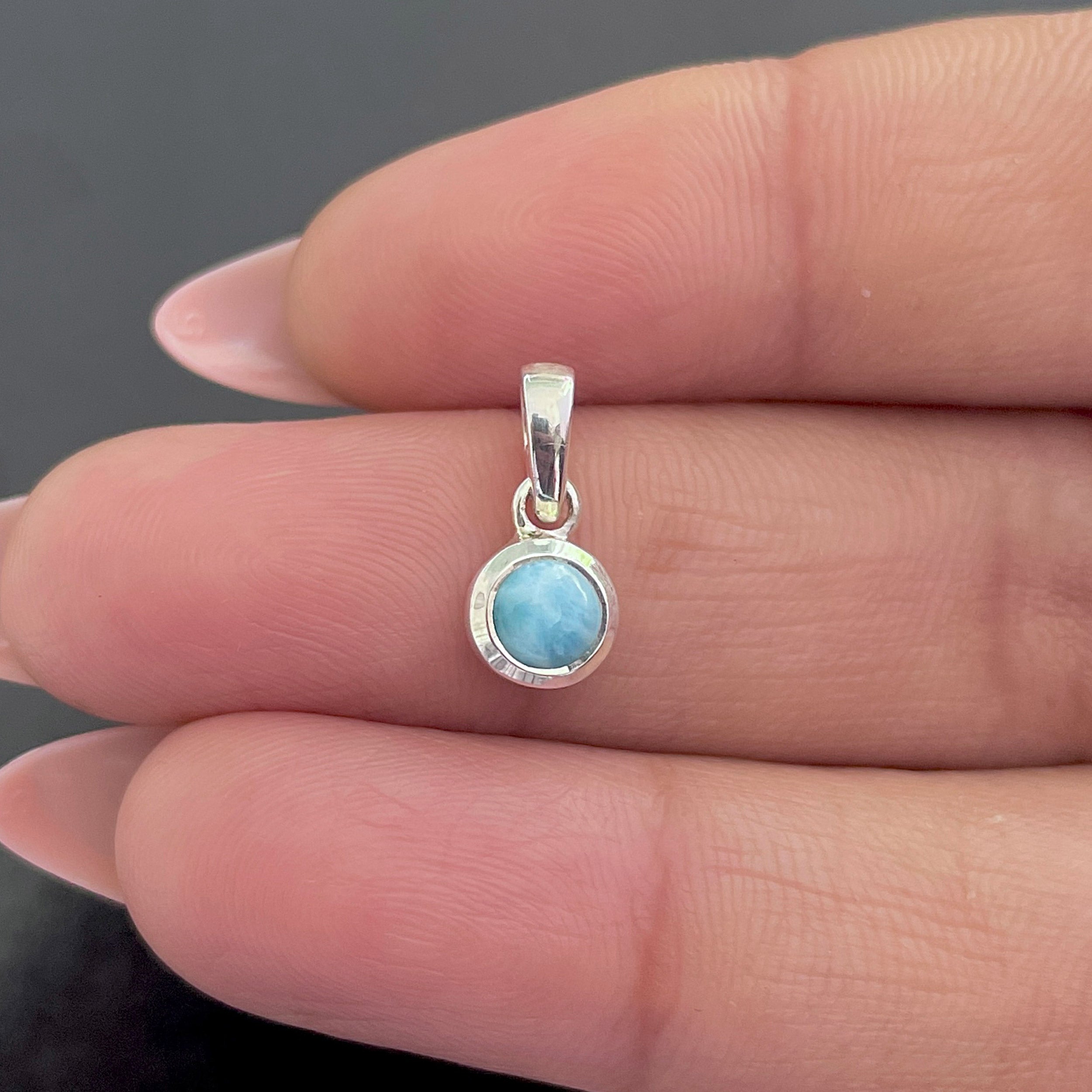 Larimar Pendant-(LAR-SP-948.)