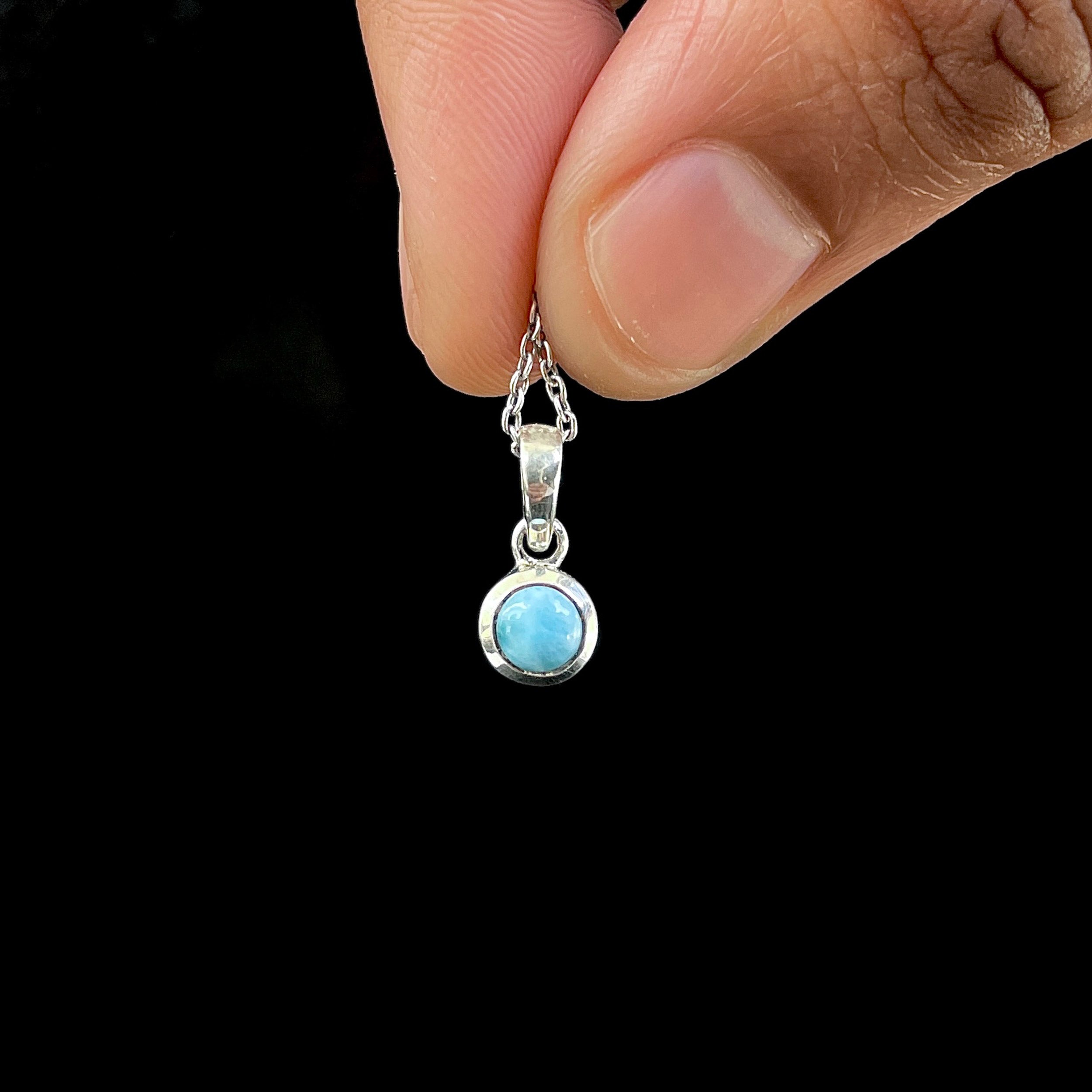 Larimar Pendant-(LAR-SP-948.)