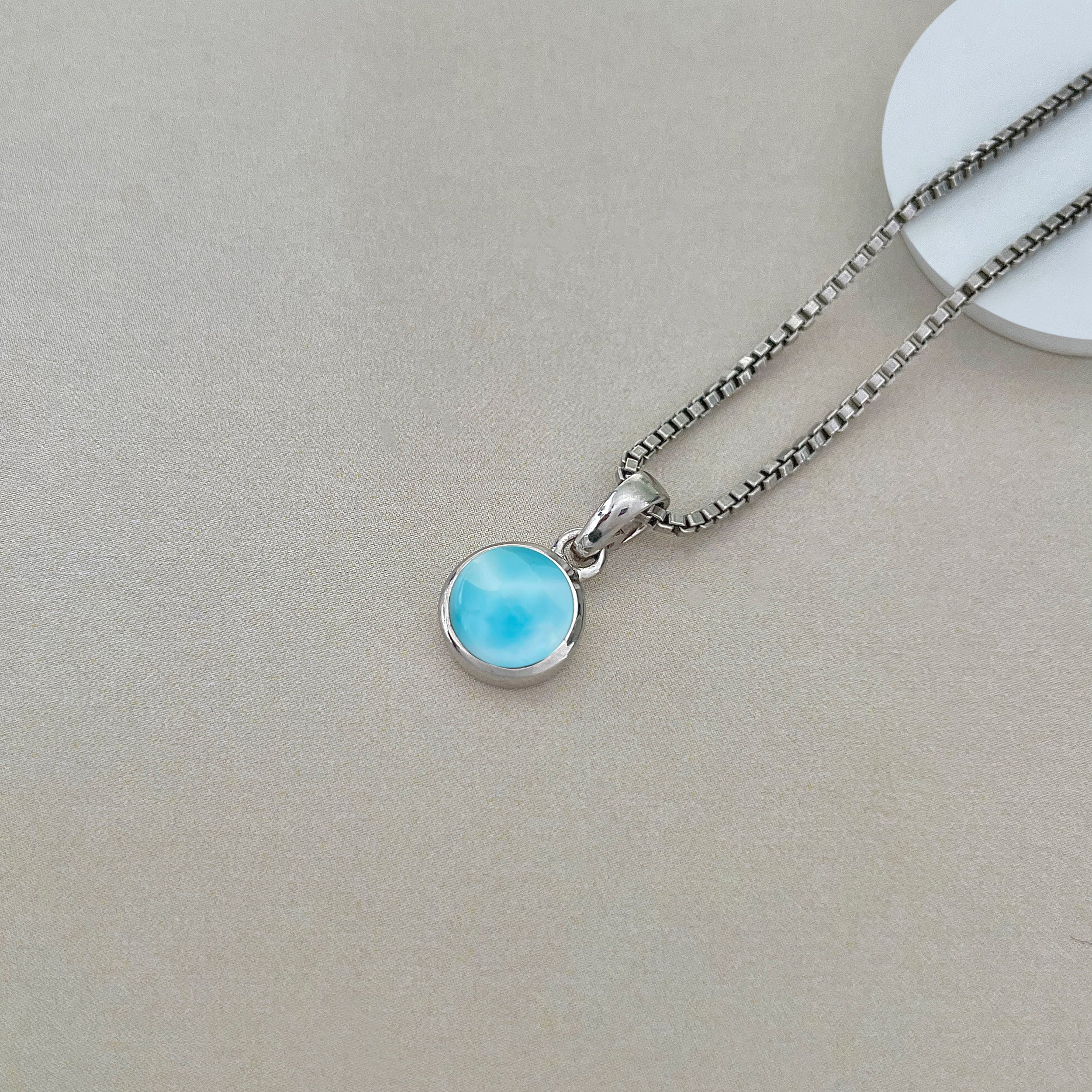 Larimar Pendant-(LAR-SP-950.)