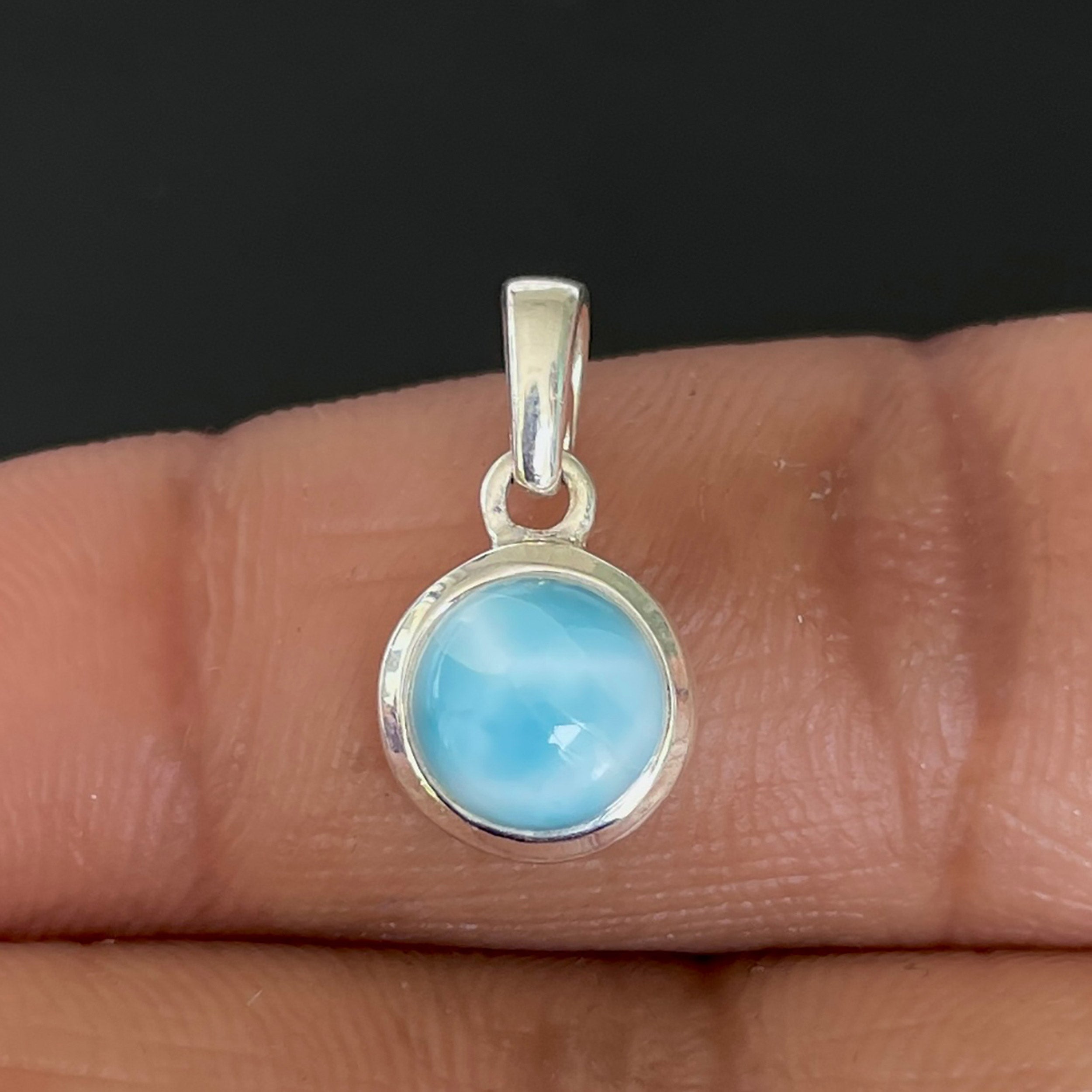 Larimar Pendant-(LAR-SP-950.)