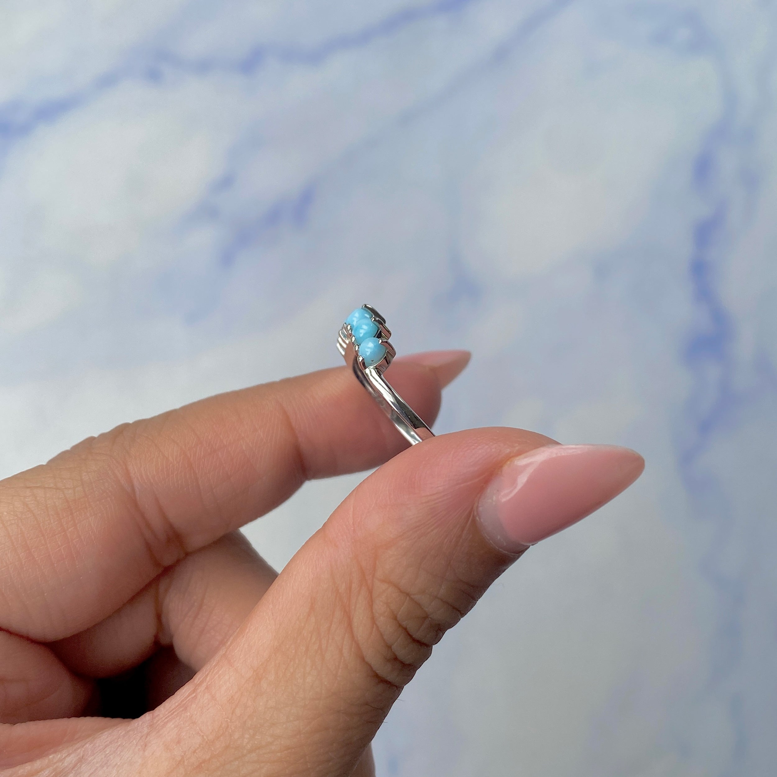 Larimar Ring-(LAR-SR-1634.)