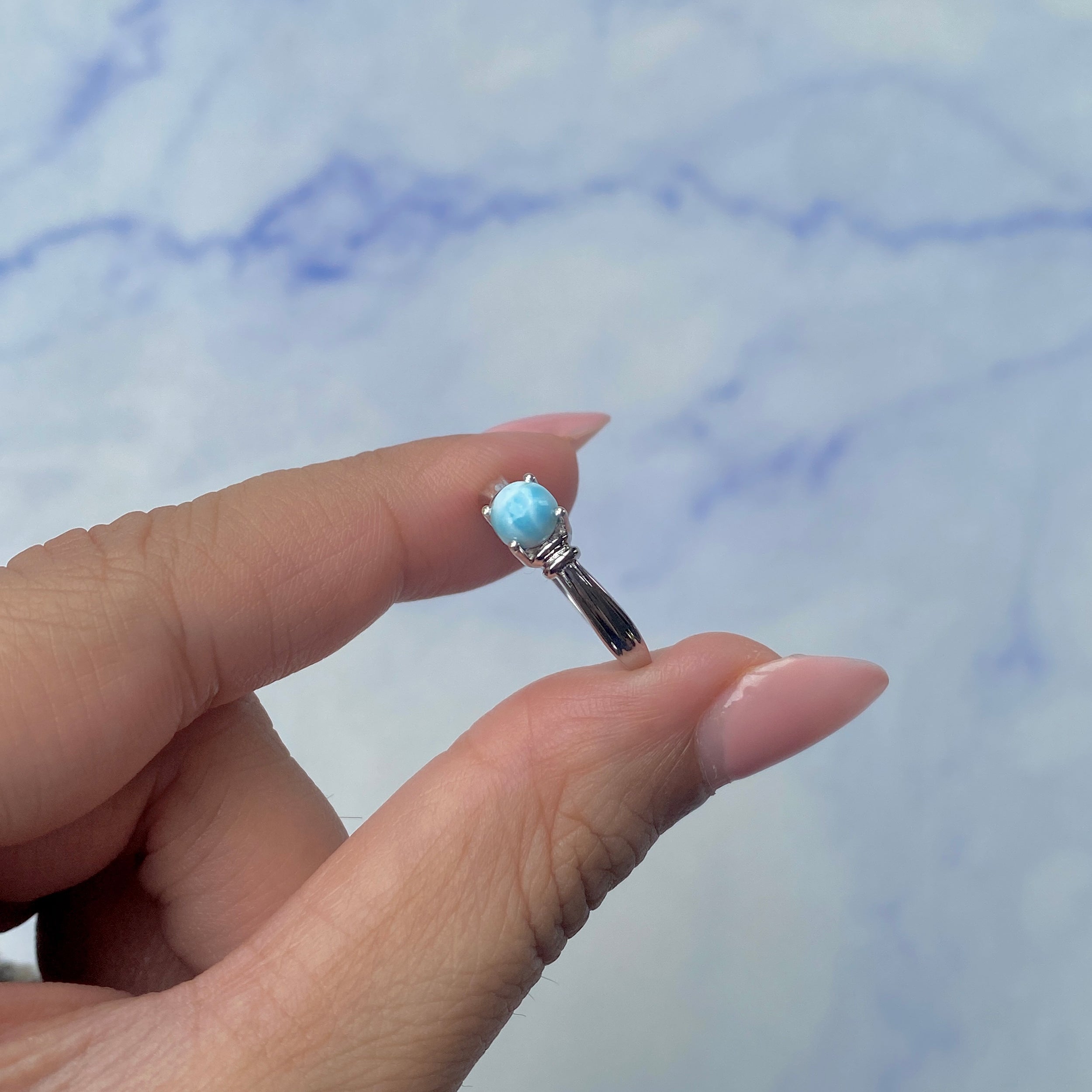 Larimar Ring-(LAR-SR-1643.)
