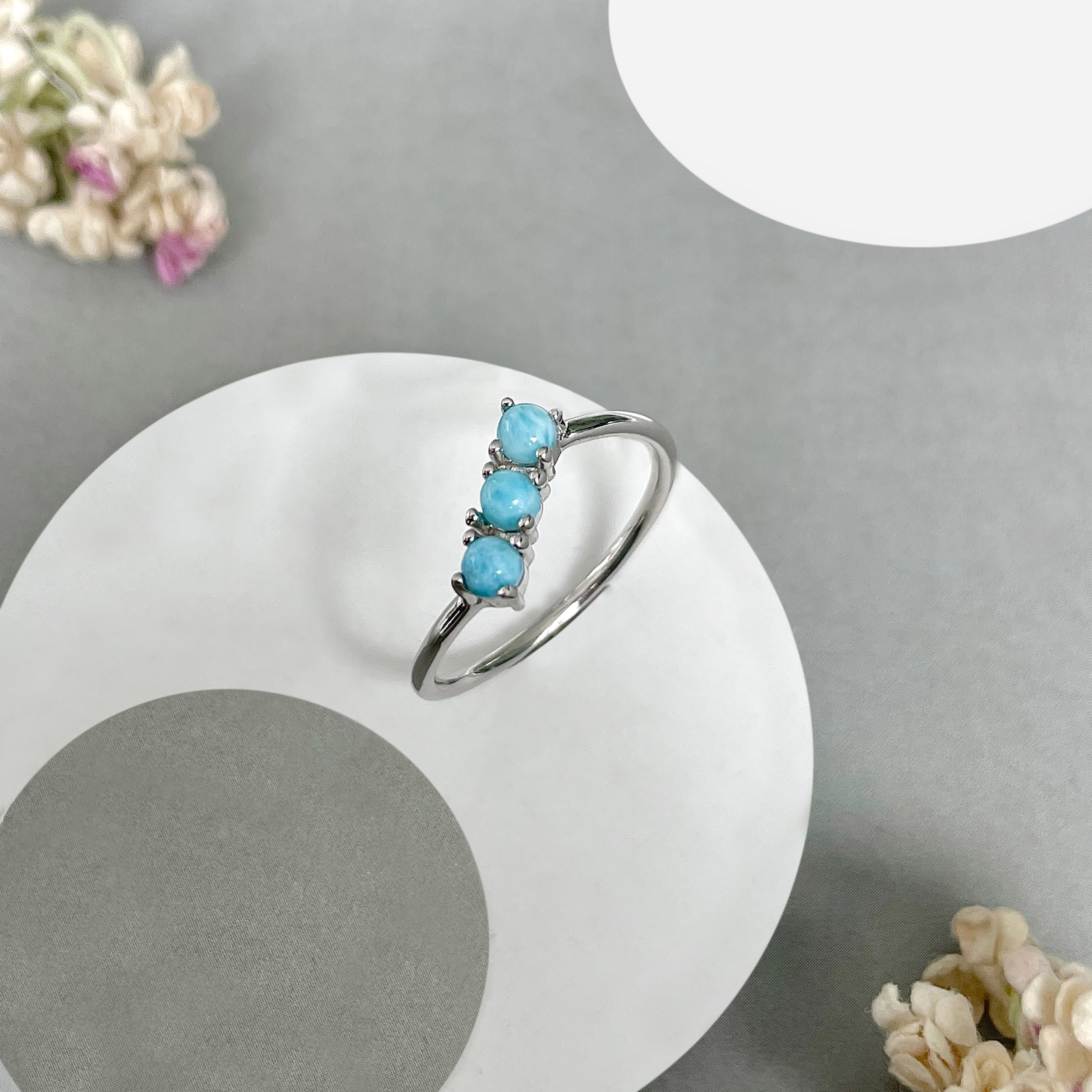 Larimar Ring-(LAR-SR-1658.)