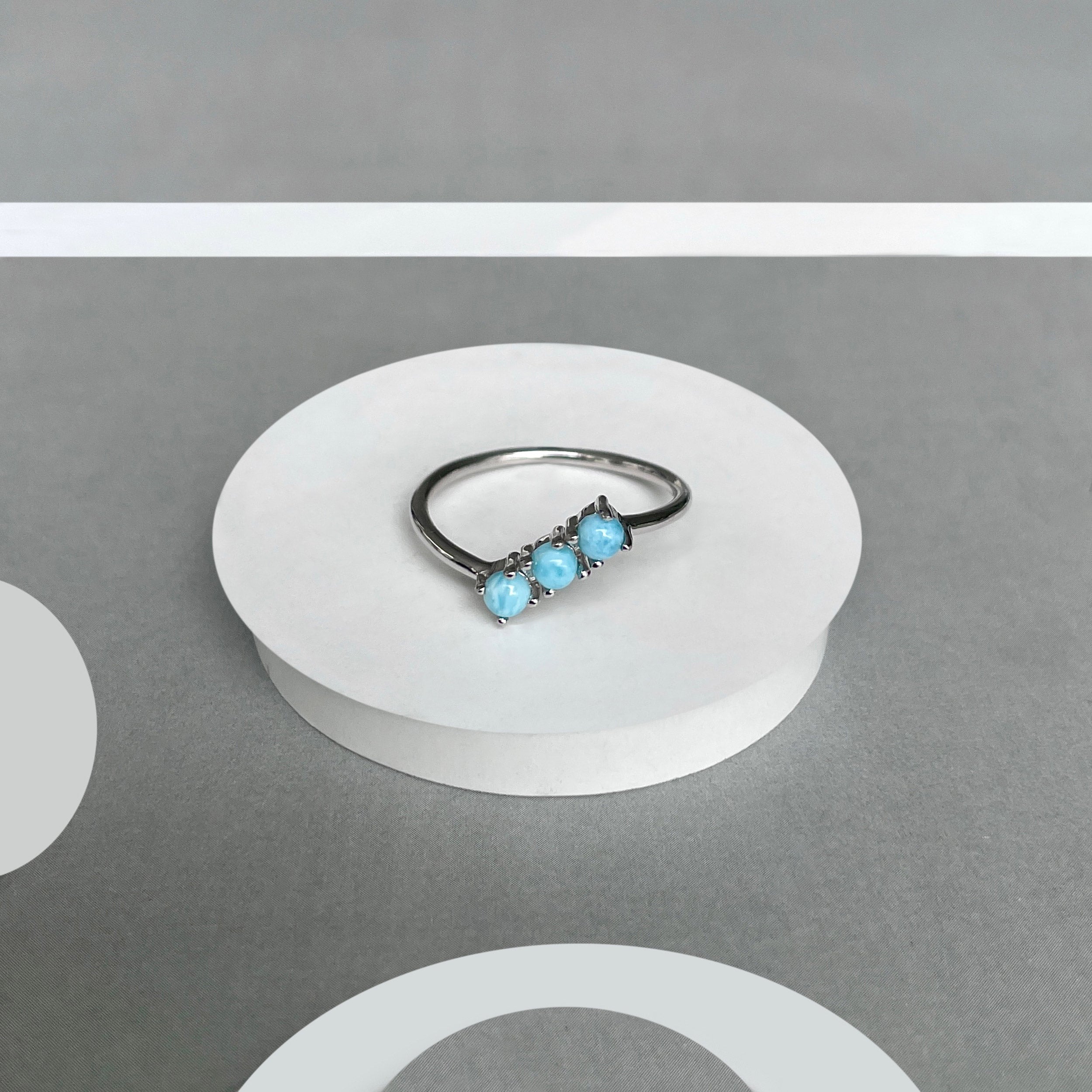 Larimar Ring-(LAR-SR-1658.)