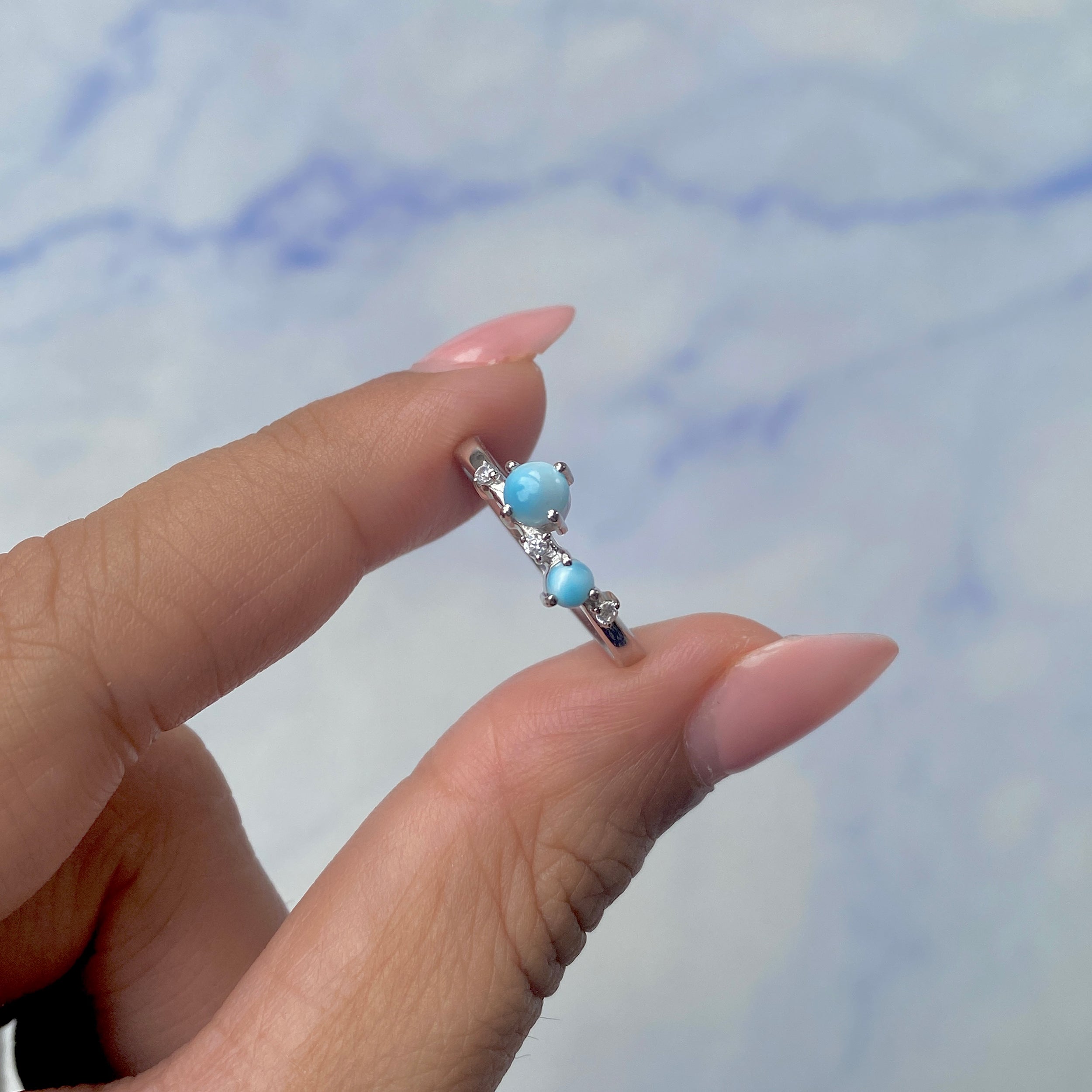 Larimar Ring-(LAR-SR-1661.)