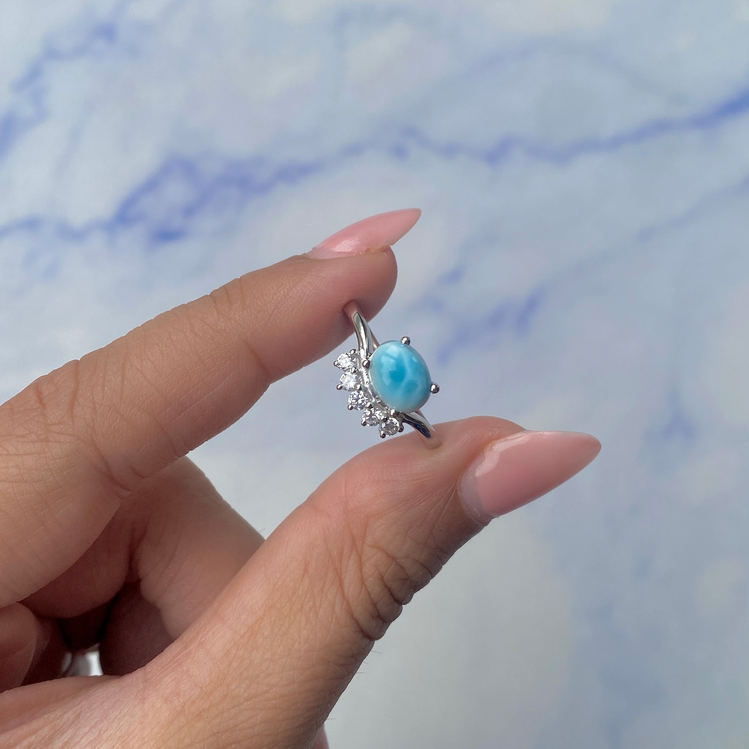 Larimar Ring-(LAR-SR-1681.)