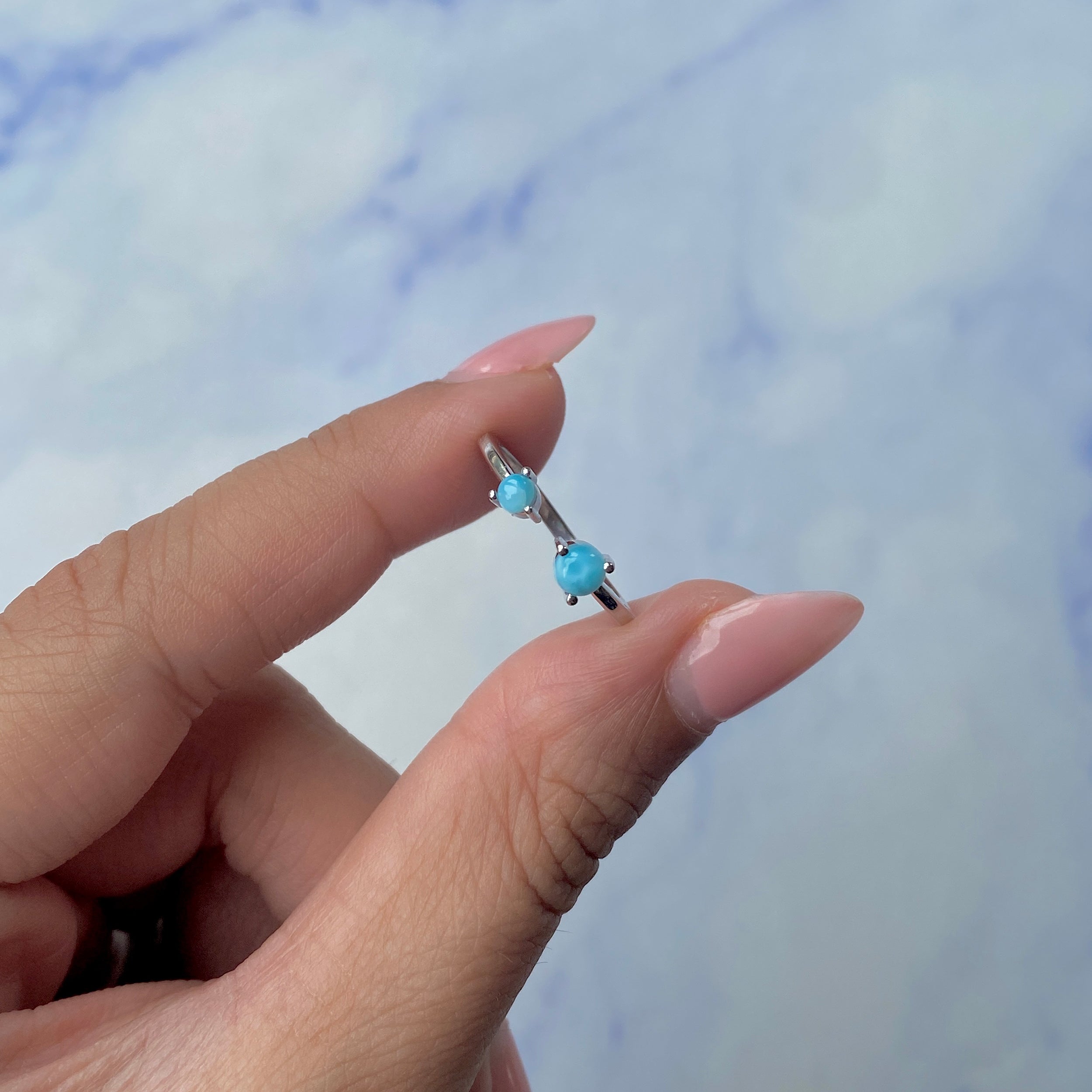 Larimar Ring-(LAR-SR-1713.)