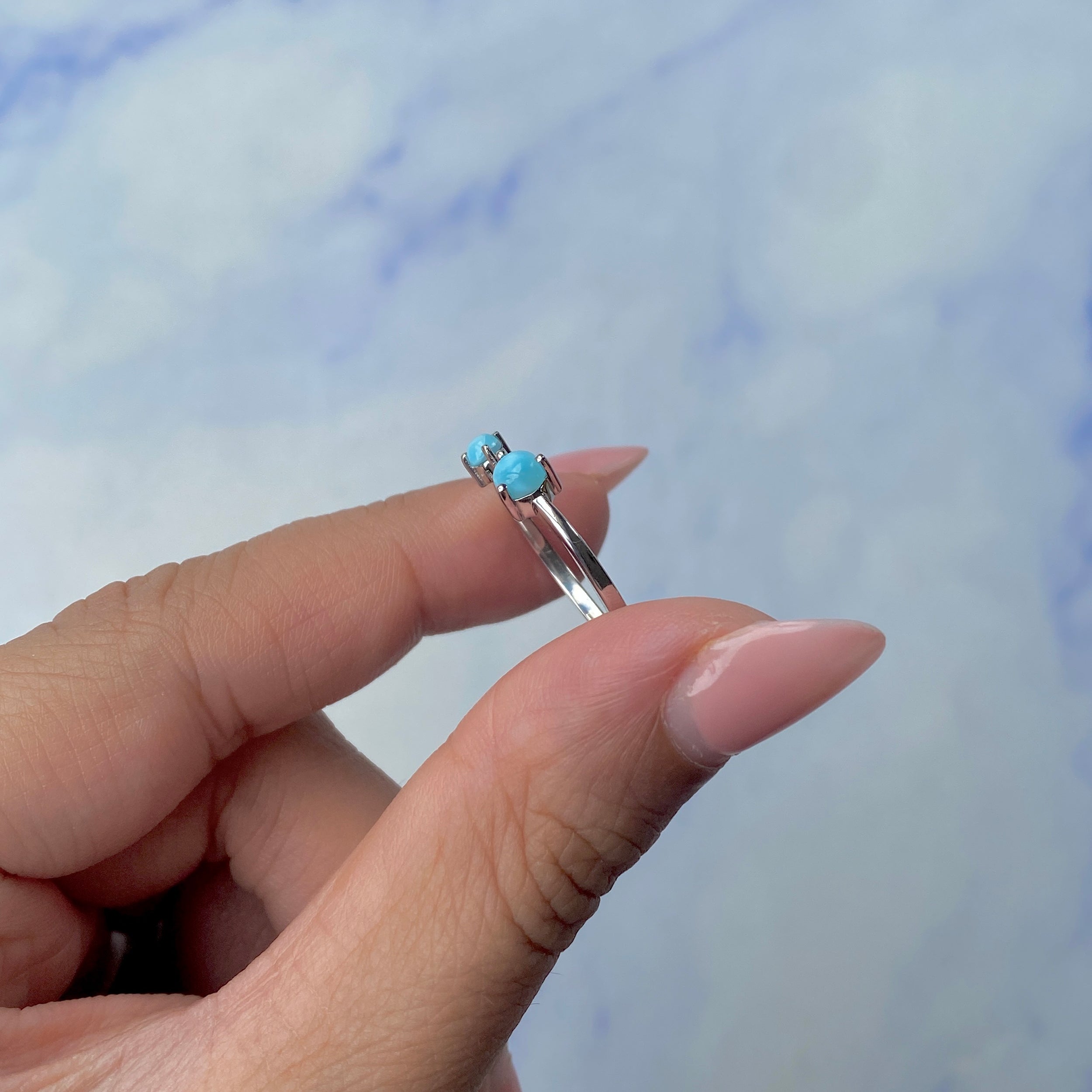 Larimar Ring-(LAR-SR-1713.)