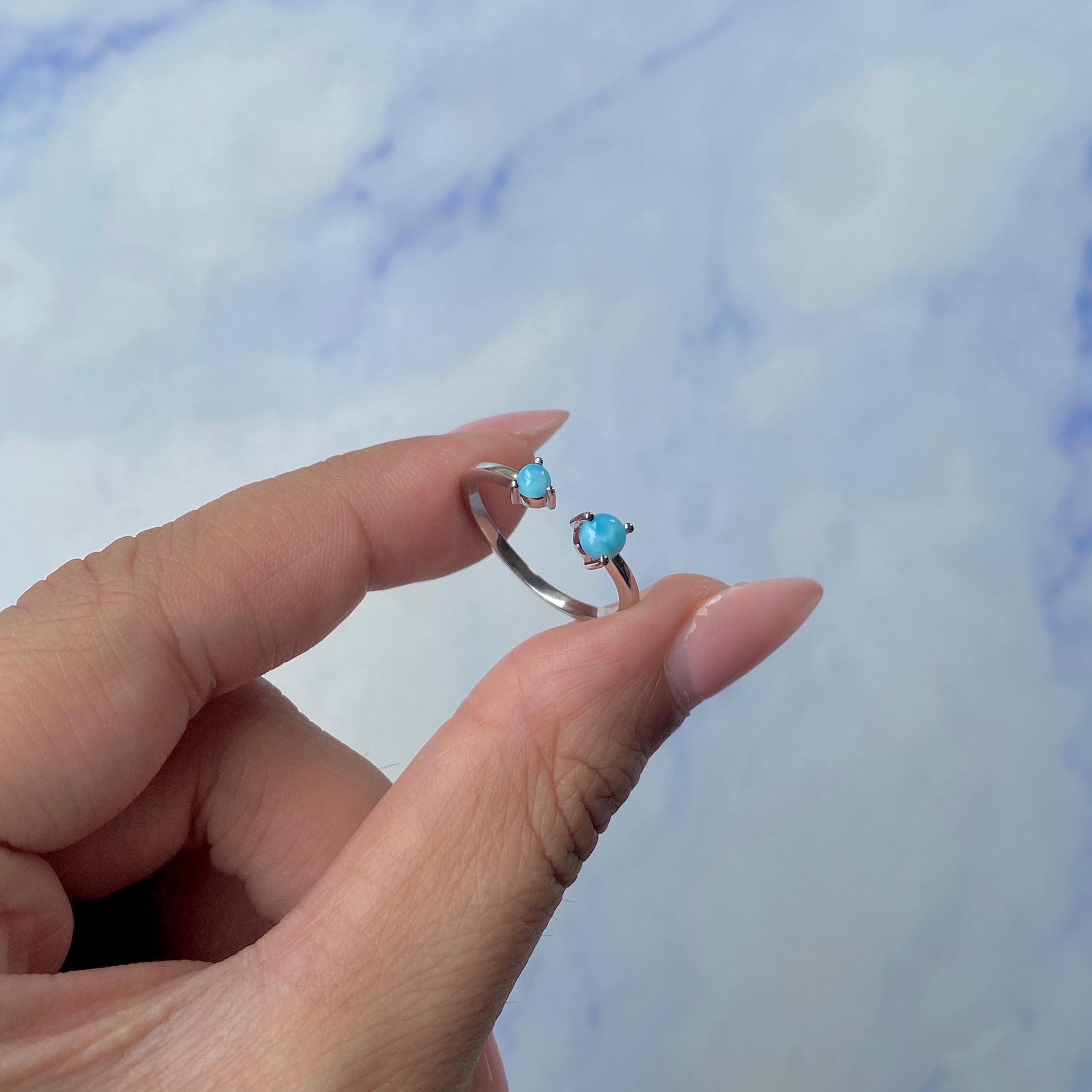 Larimar Ring-(LAR-SR-1713.)