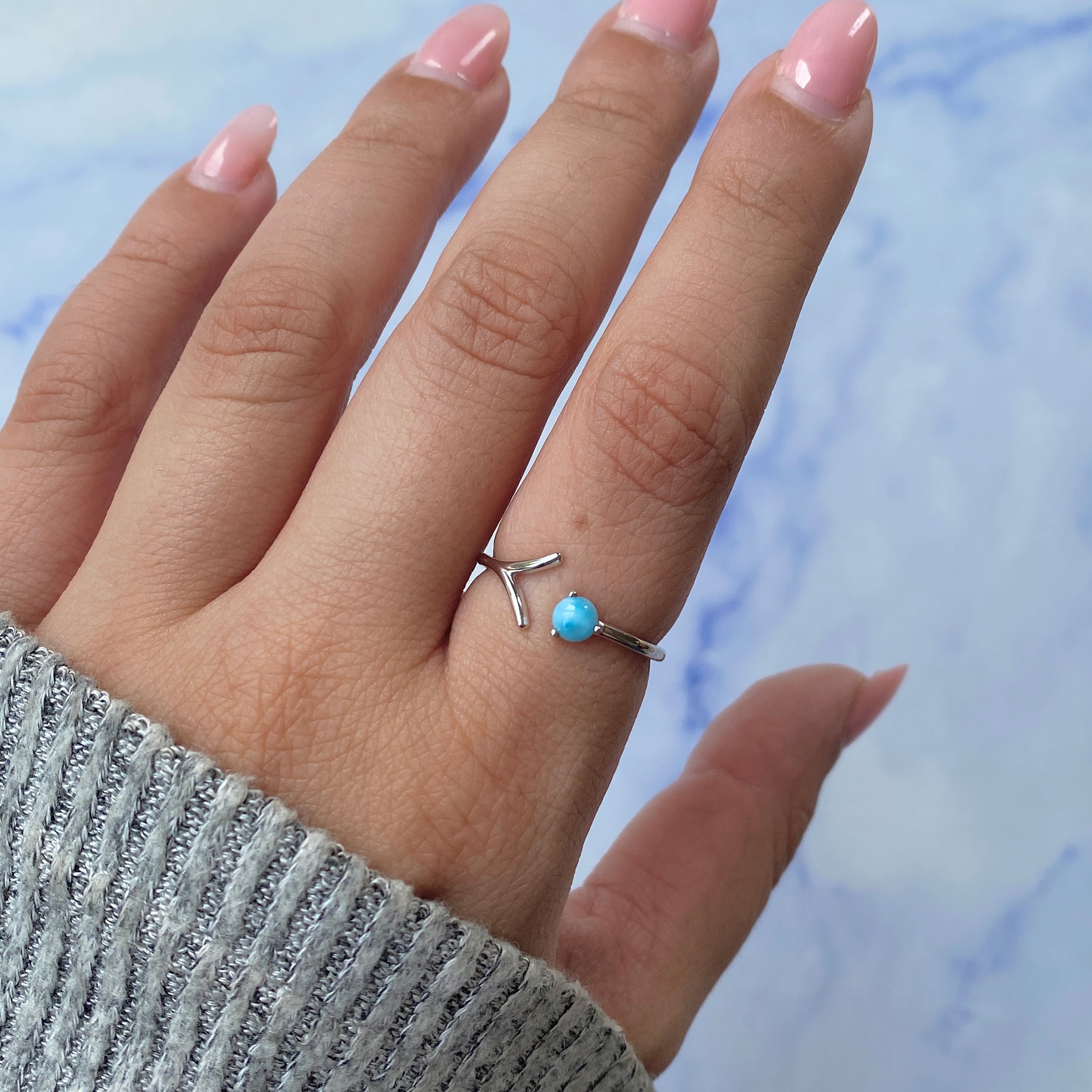 Larimar Ring-(LAR-SR-1720.)