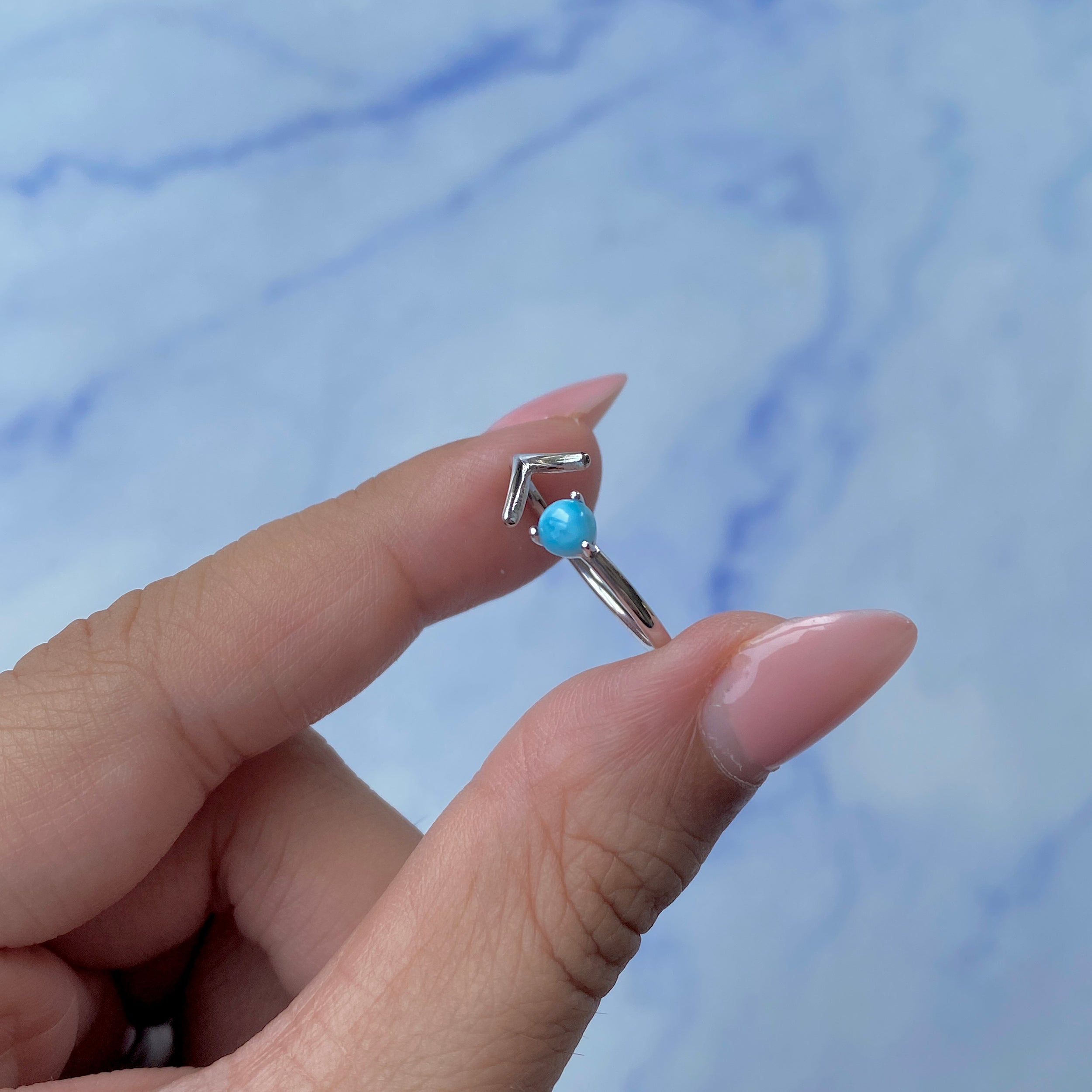 Larimar Ring-(LAR-SR-1720.)