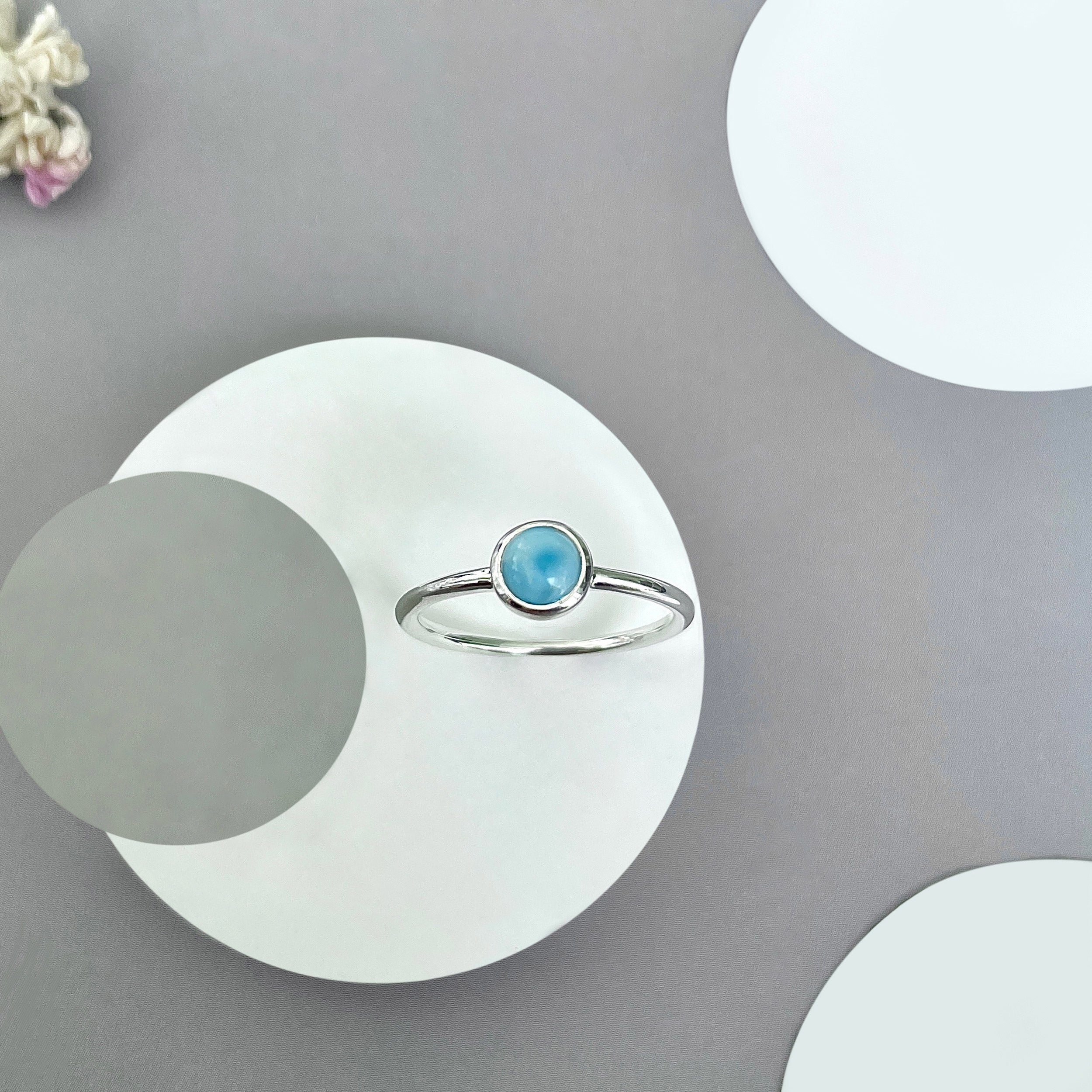 Larimar Ring-(LAR-SR-1737.)