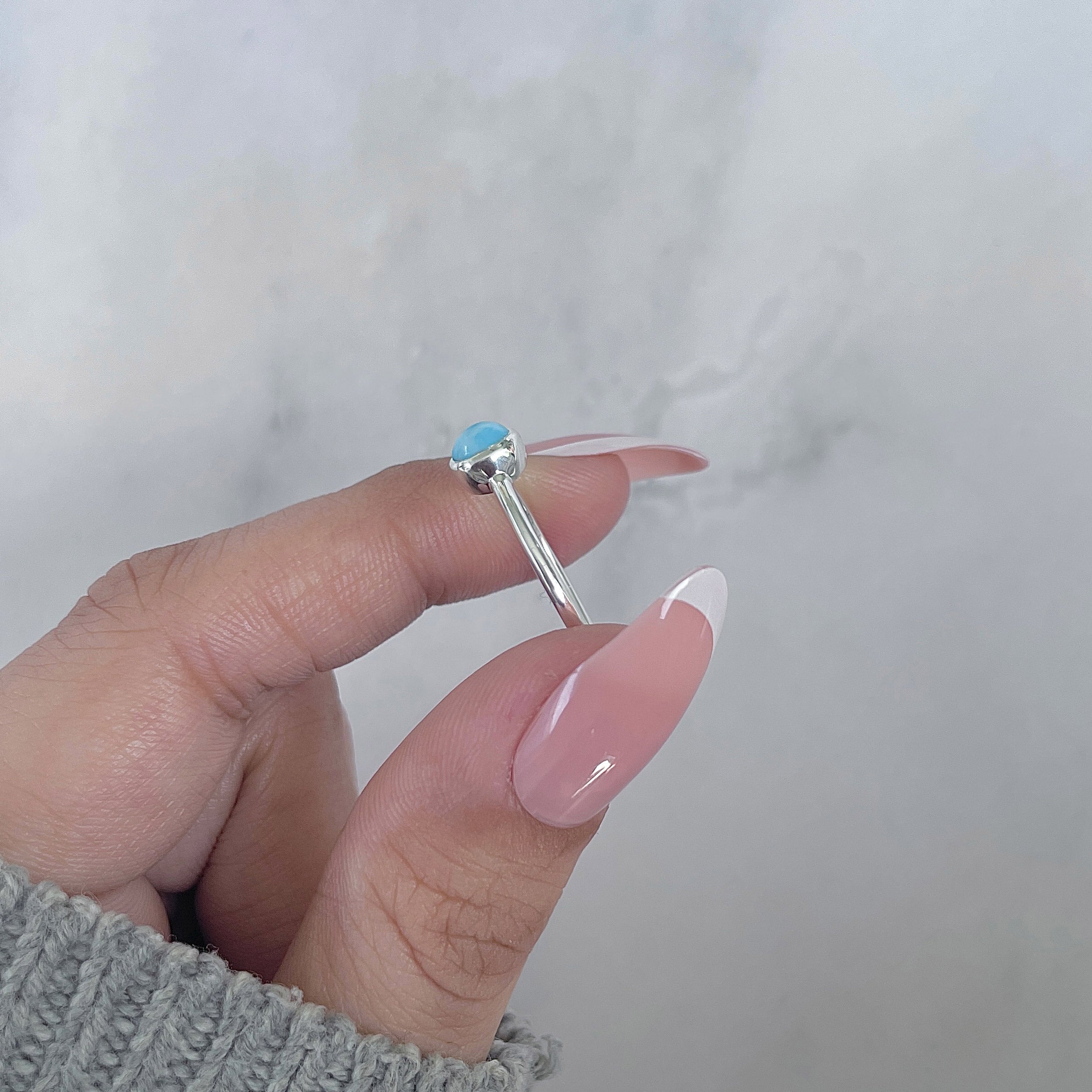 Larimar Ring-(LAR-SR-1737.)