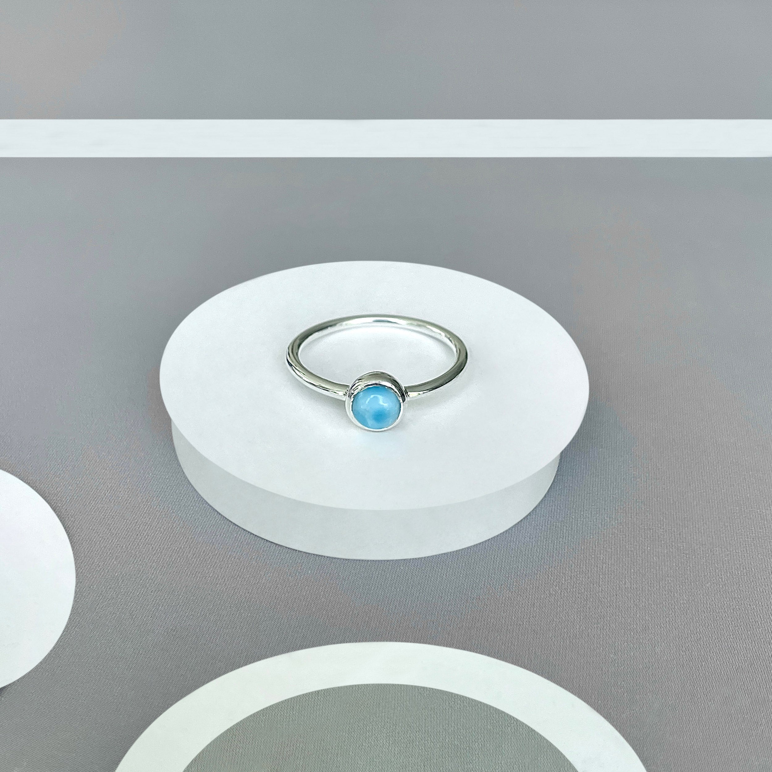 Larimar Ring-(LAR-SR-1737.)