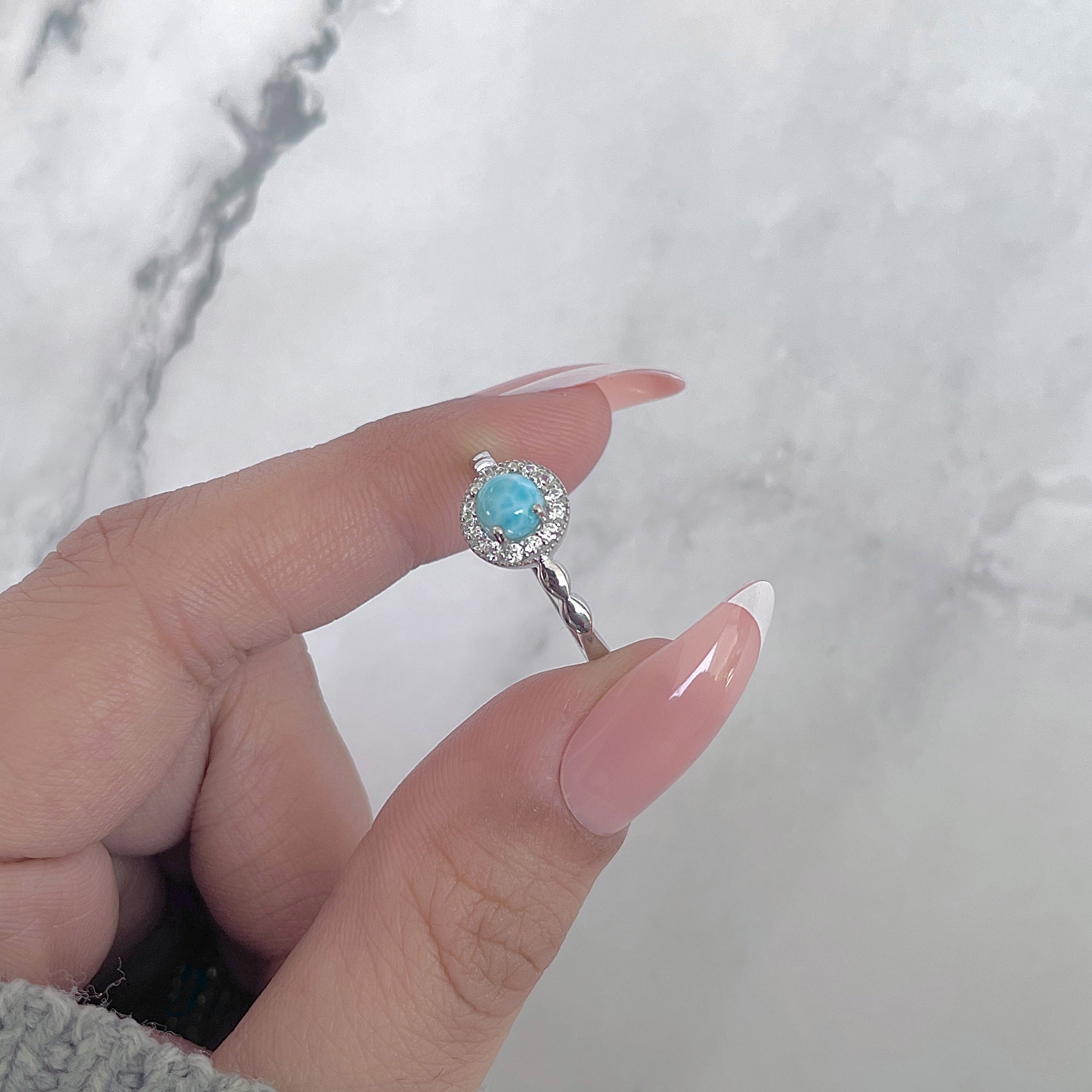 Larimar Ring-(LAR-SR-1799.)