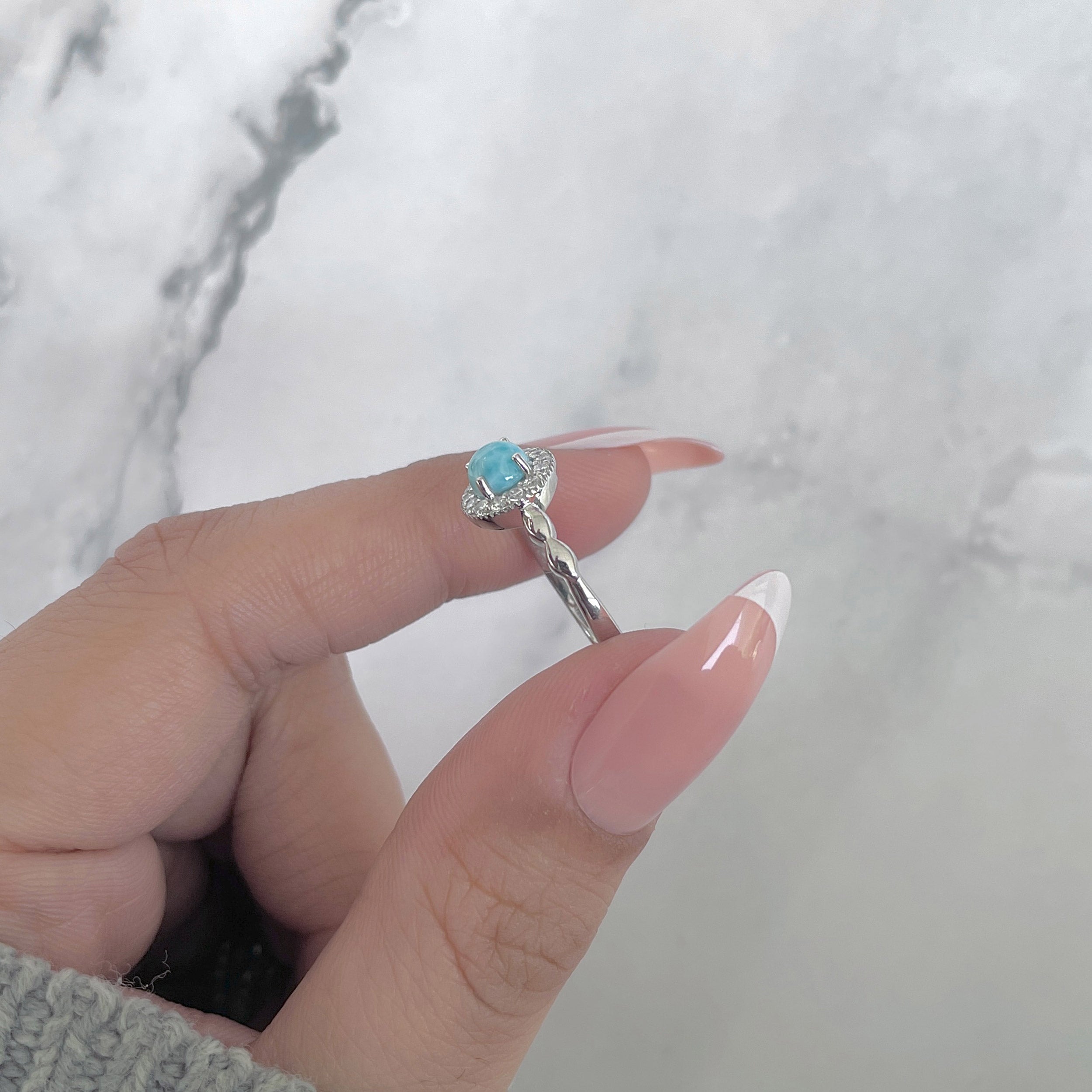 Larimar Ring-(LAR-SR-1799.)