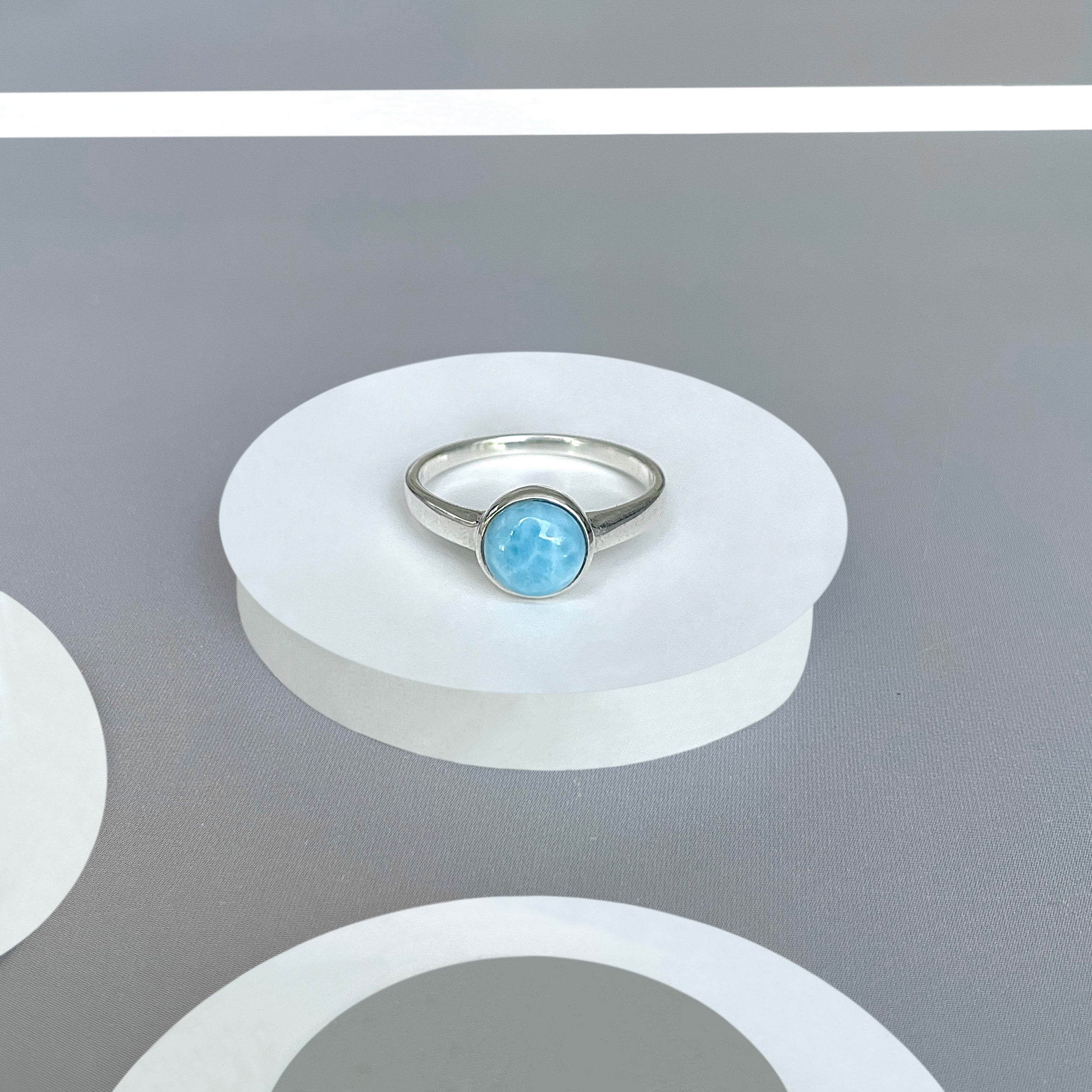 Larimar Ring-(LAR-SR-1821.)