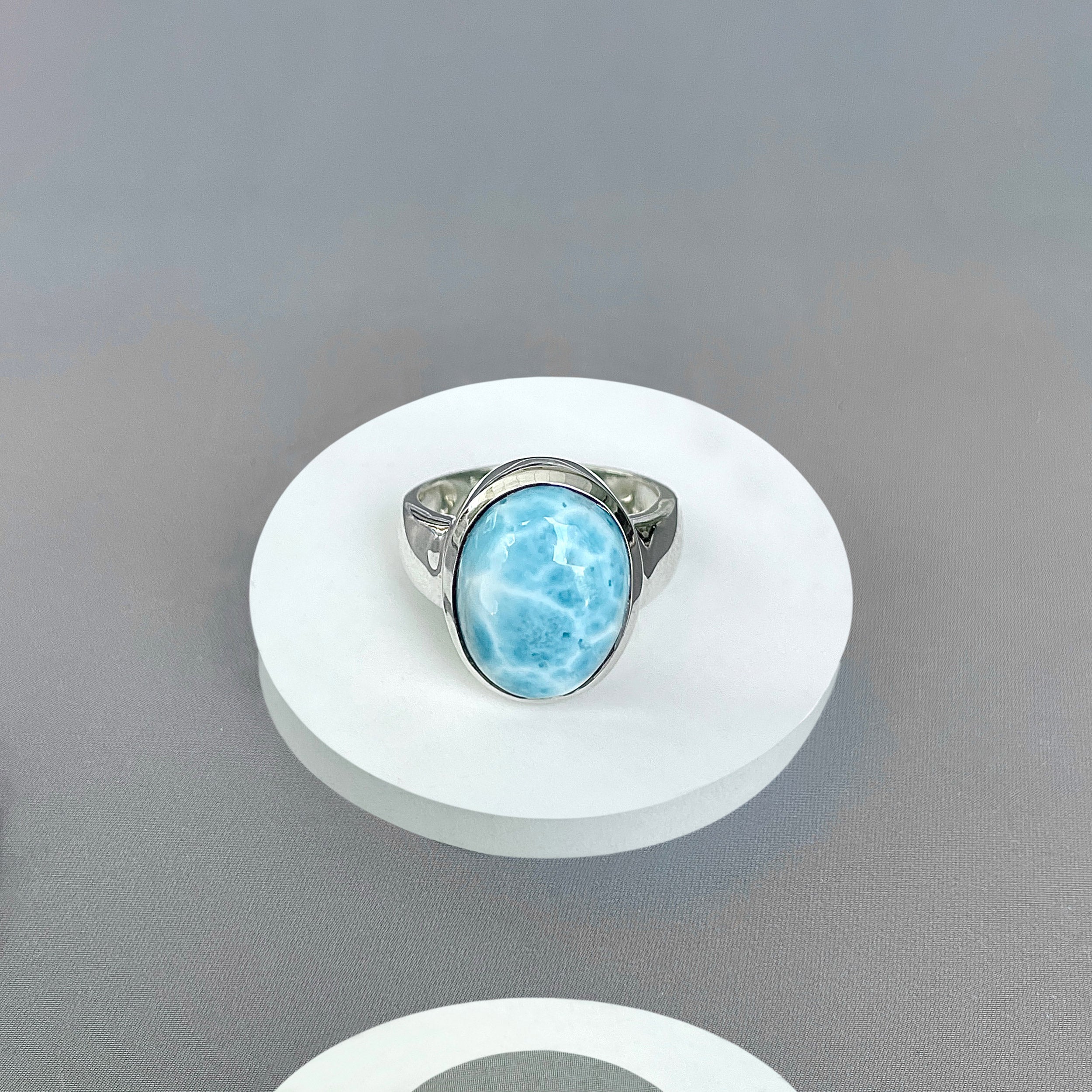 Larimar Ring-(LAR-SR-2128.)