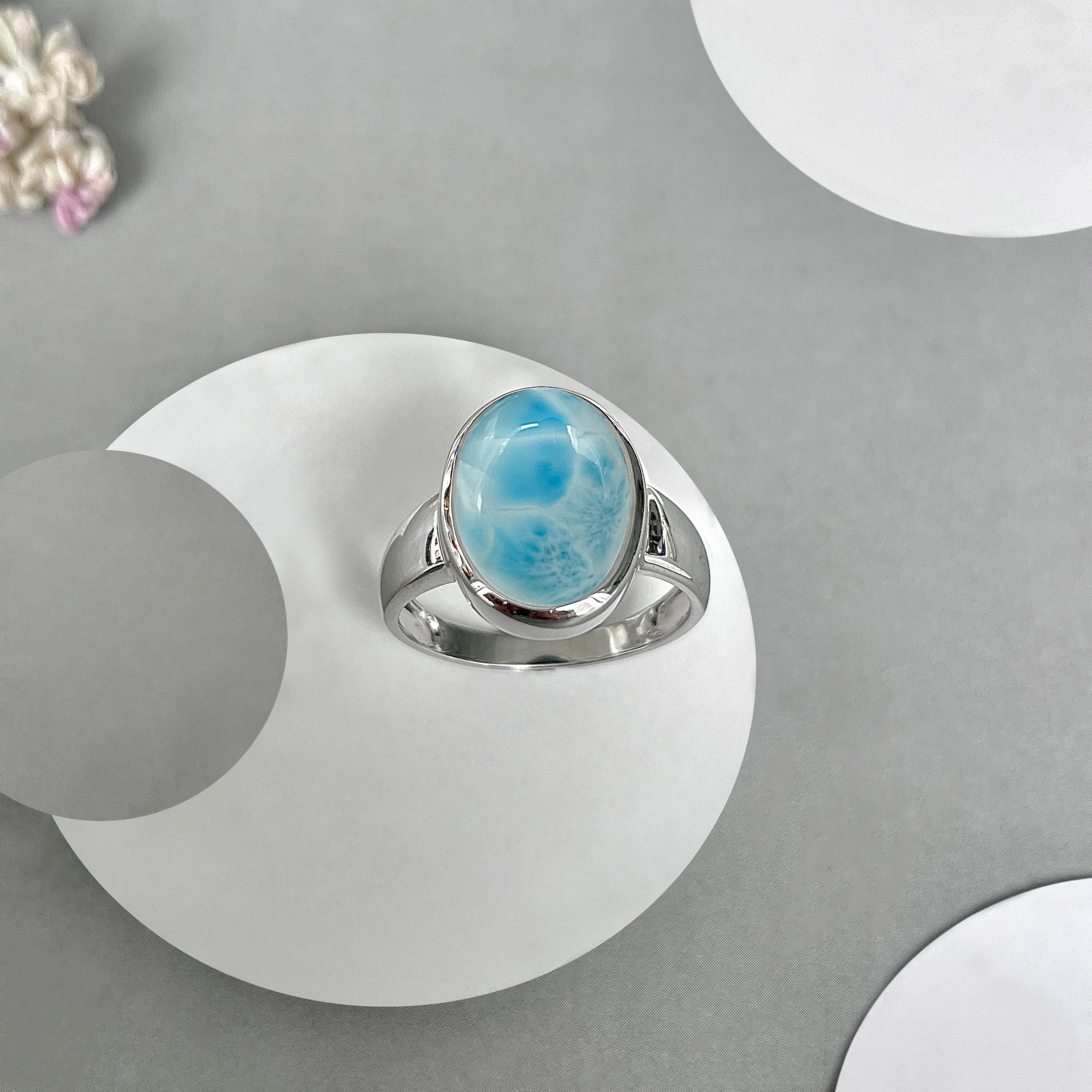 Larimar Ring-(LAR-SR-2173.)