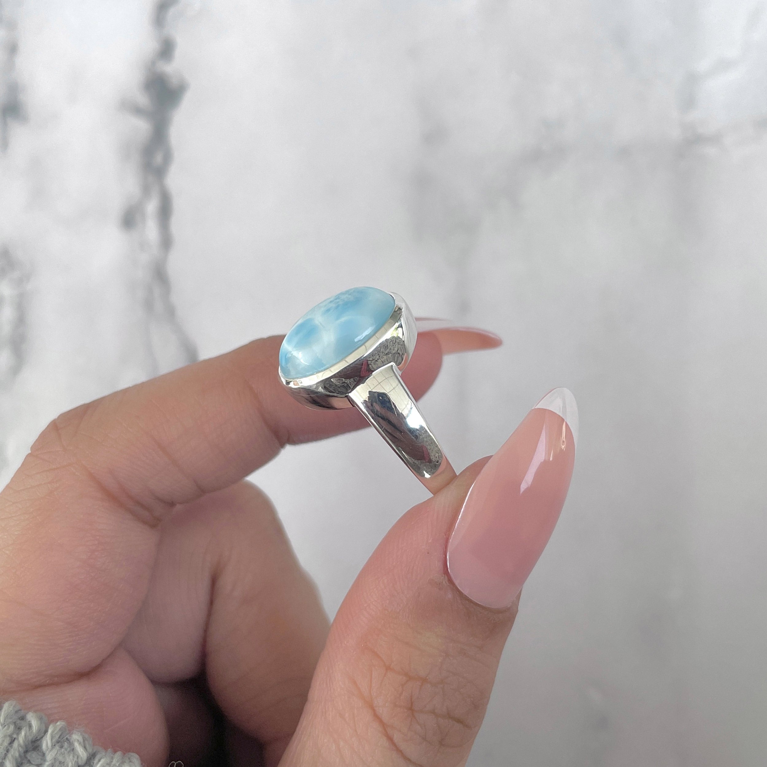 Larimar Ring-(LAR-SR-2173.)